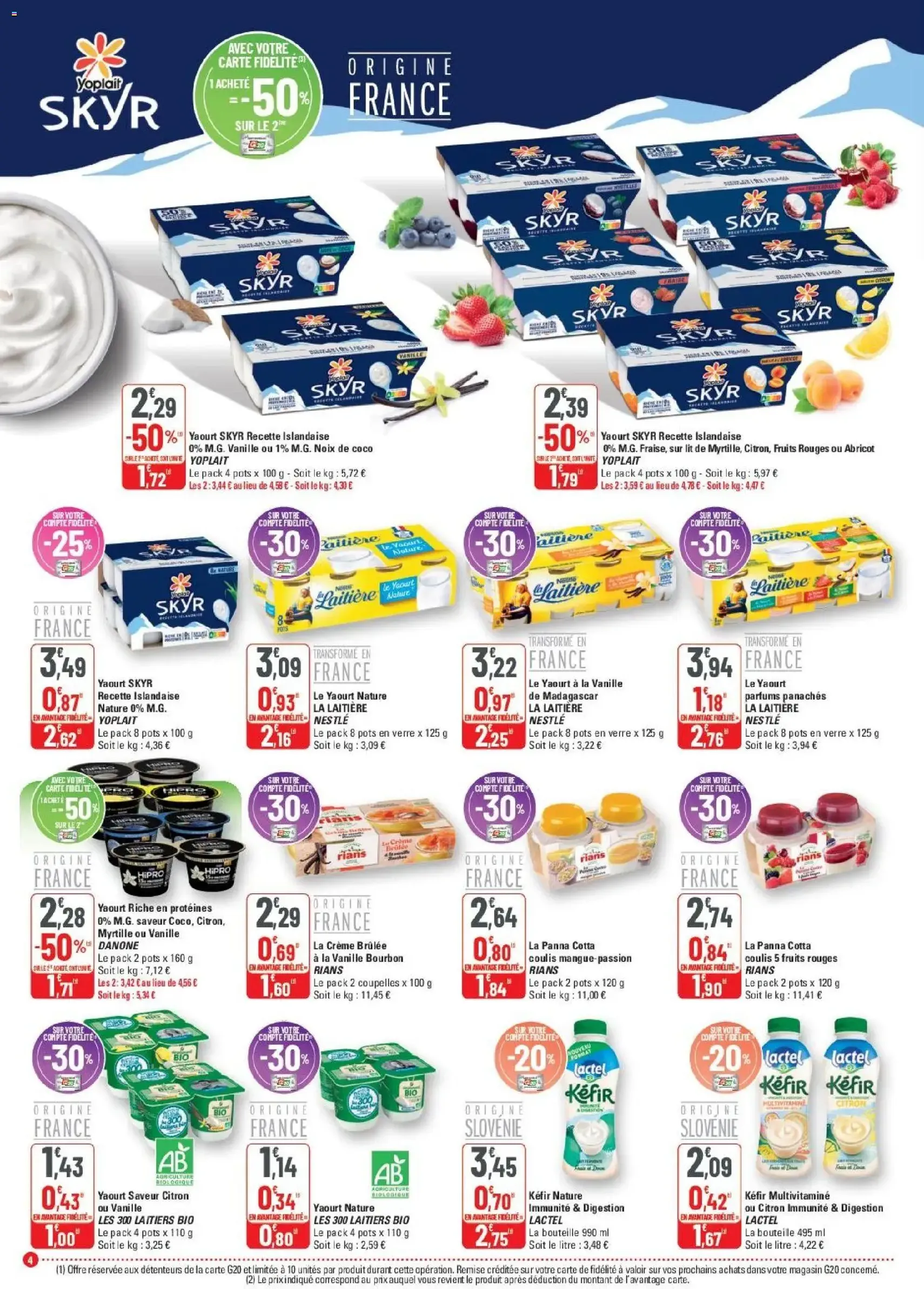 G20 Supermarchés catalogue - brochure valable à partir du 01/07/2026, page 4 sur 20