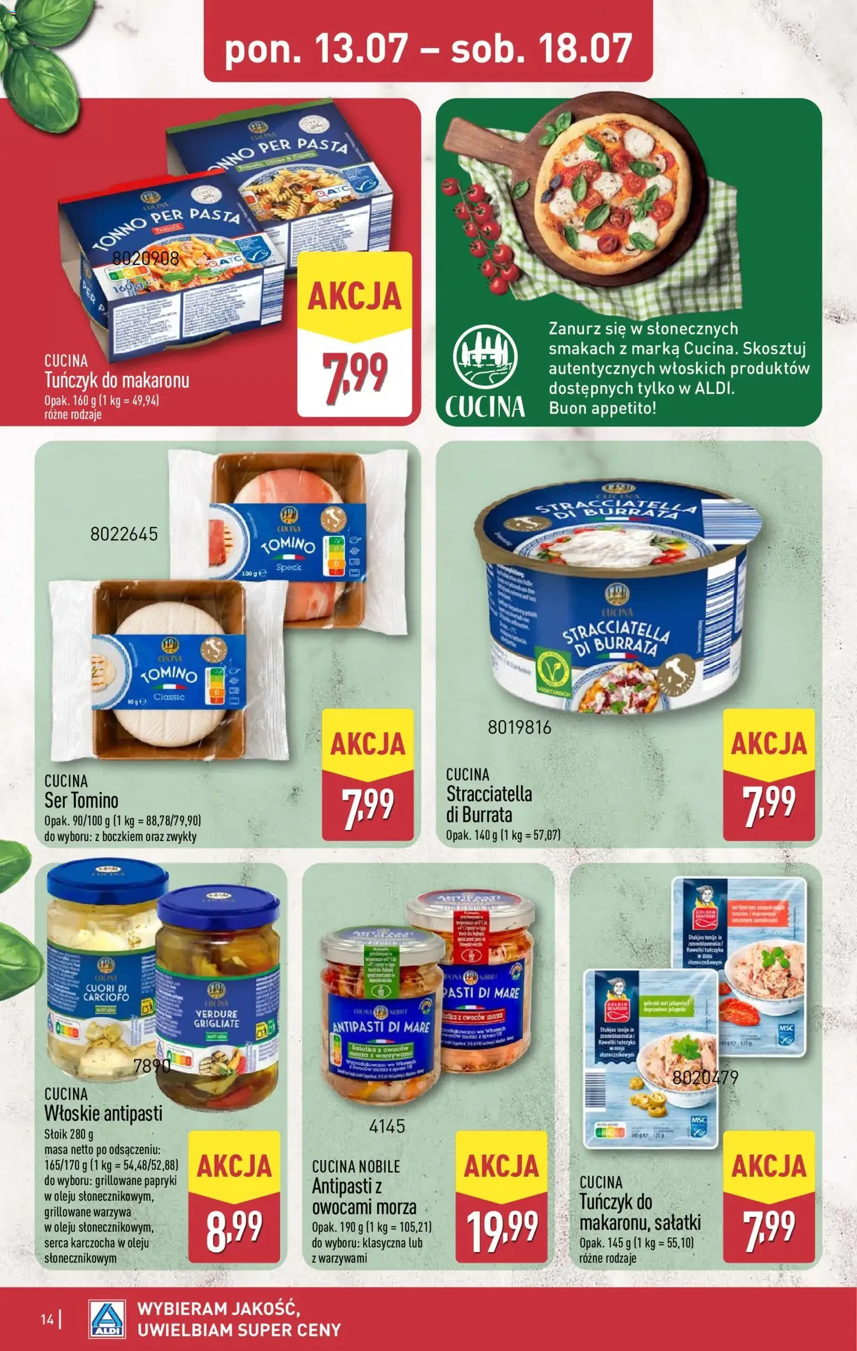 Aldi gazetka - ważny gazetka od 13.07.2026 strona 14 z 45