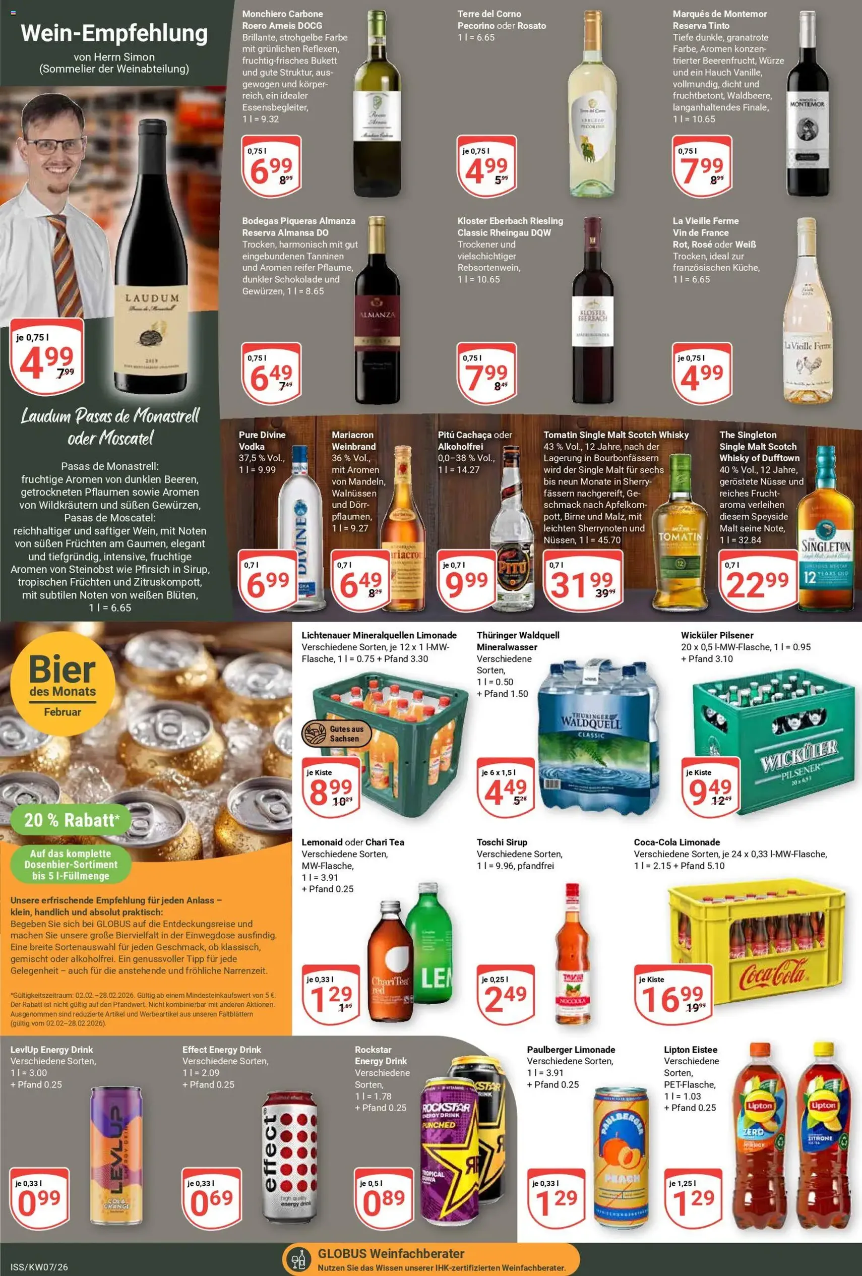 Globus Prospekt - Gültiger Prospekt ab 09.02.2026, Seite 14 von insgesamt 25