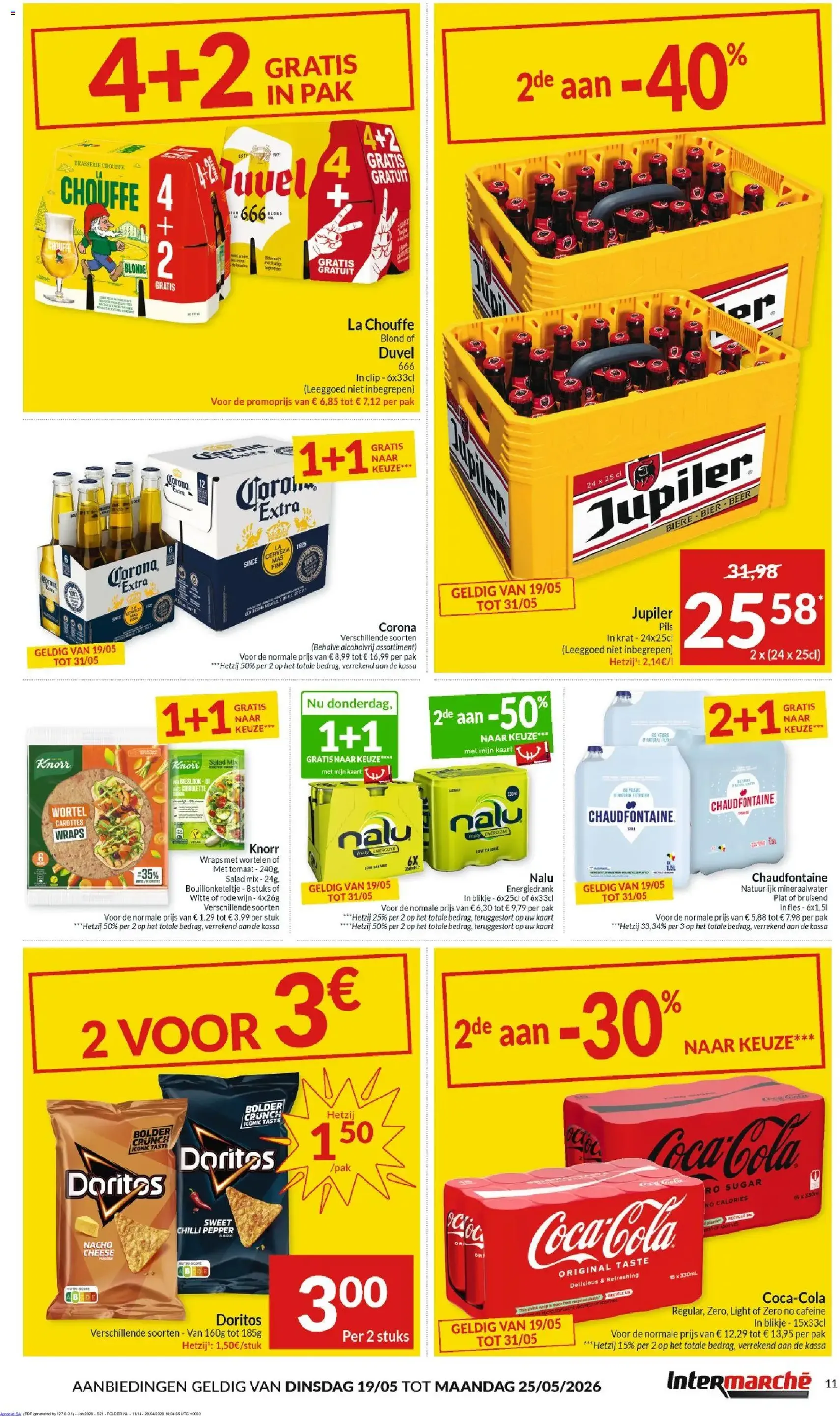 Intermarché folder week 21 - geldige folder vanaf 19/05/2026 pagina 11 van 14