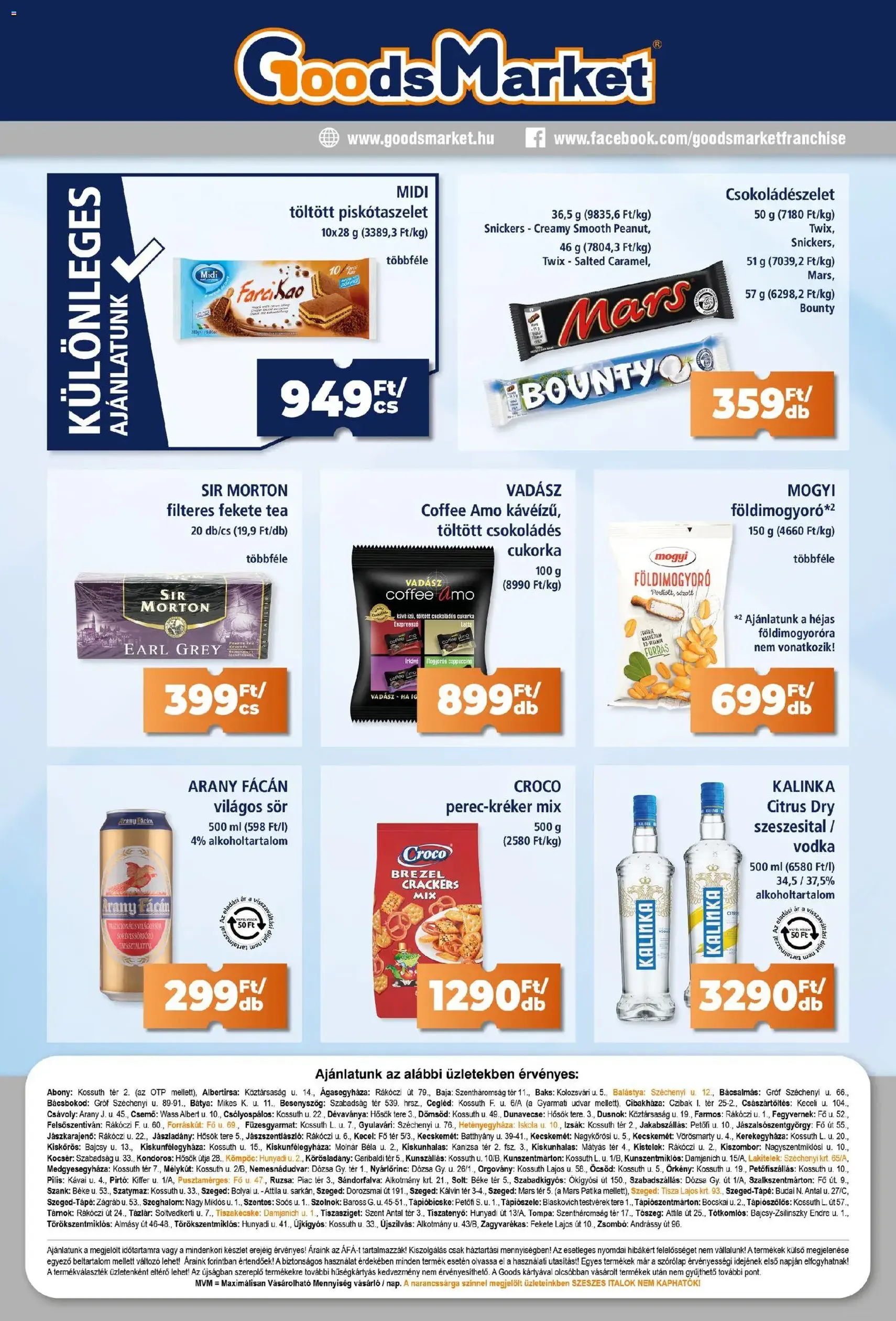 Goods Market Akciós újság - 2026.01.22. érvényes szórólap 6 oldal 6 oldalból