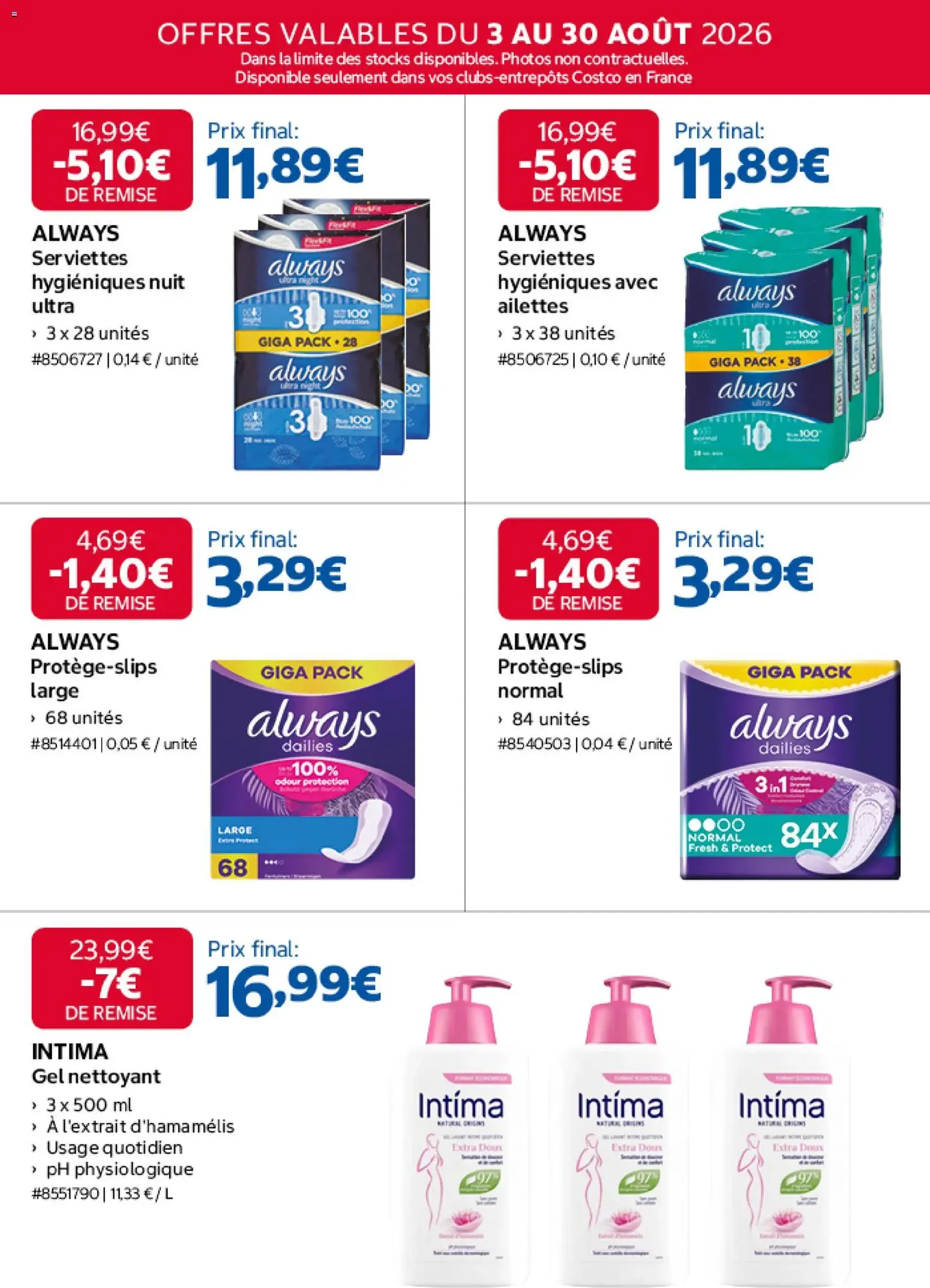 Costco catalogue - brochure valable à partir du 03/08/2026, page 7 sur 20
