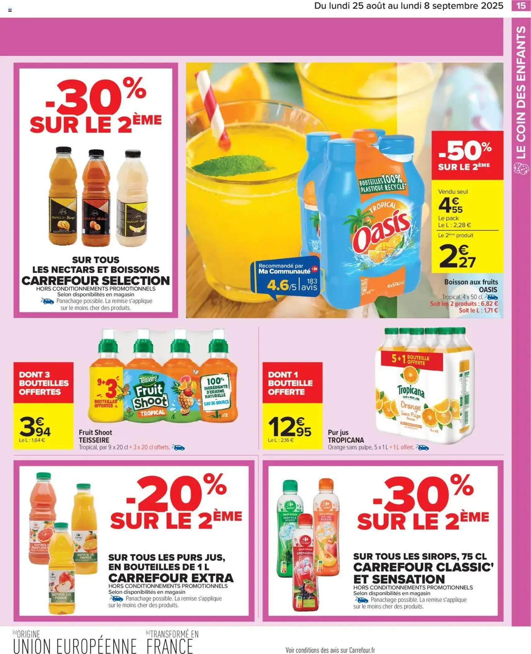 Carrefour catalogue semaine 35 - brochure valable à partir du 25/08/2025, page 17 sur 72 Carrefour catalogue semaine 35 - brochure valable à partir du 25/08/2025, page 17 sur 72