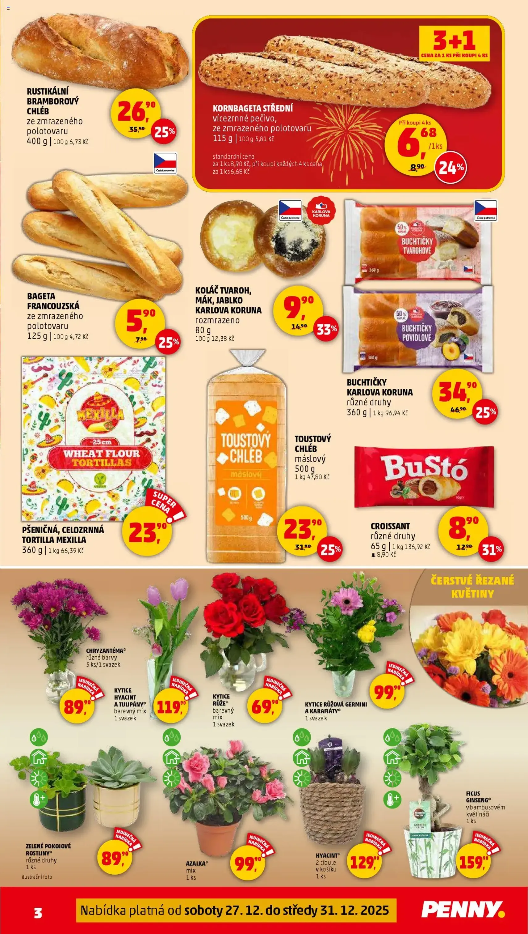 Penny Market leták - Čtvrtečník - platný leták od 27.12.2025 strana 3 z 28
