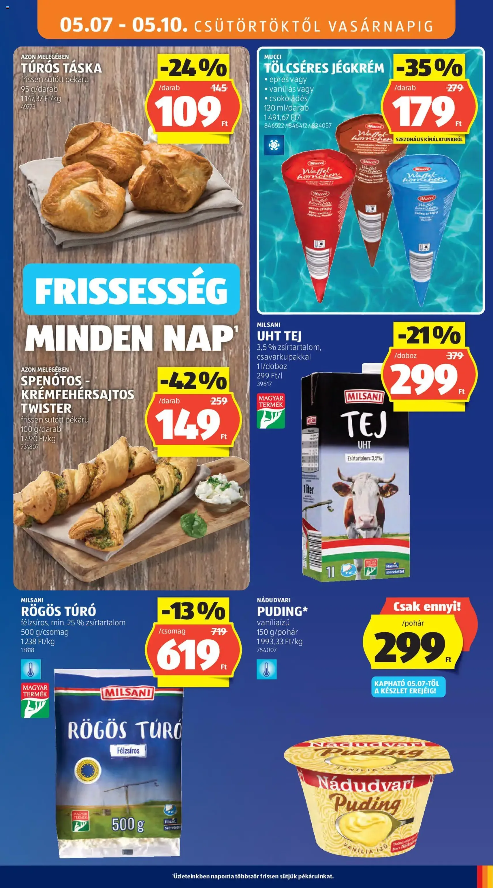 Aldi akciós újság - 2026.05.07. érvényes szórólap 9 oldal 37 oldalból
