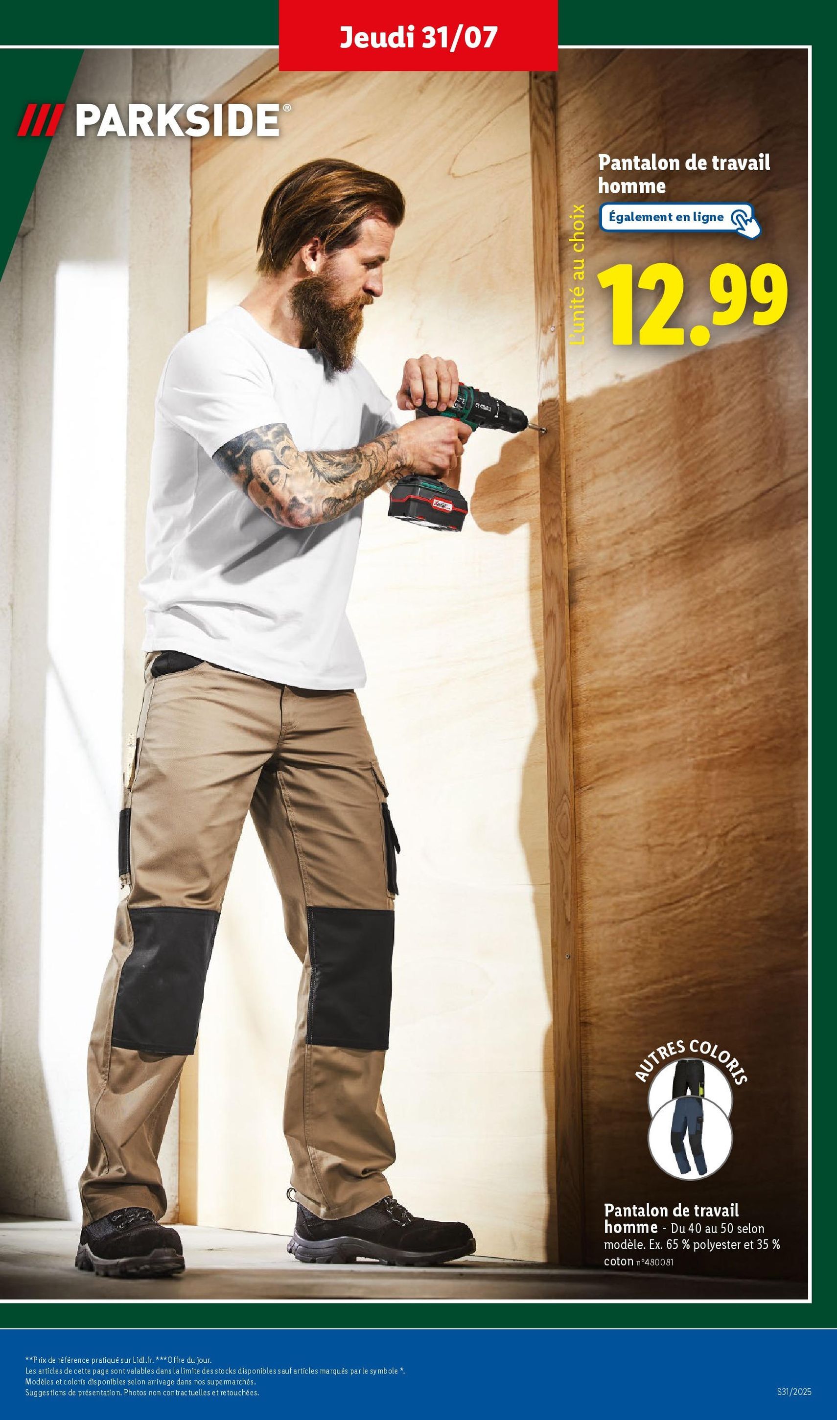 LIDL catalogue semaine 30 - brochure valable à partir du 31/07/2025, page 45 sur 73 LIDL catalogue semaine 30 - brochure valable à partir du 31/07/2025, page 45 sur 73