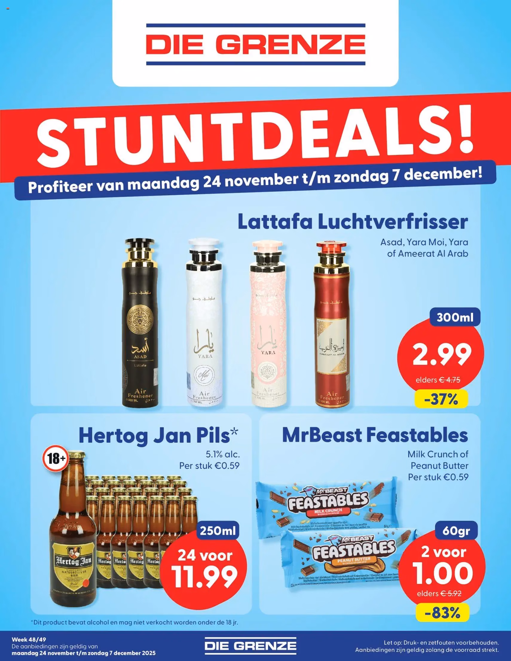 Die Grenze - Folder week 48/49 - geldige folder vanaf 24-11-2025 pagina 1 van 8