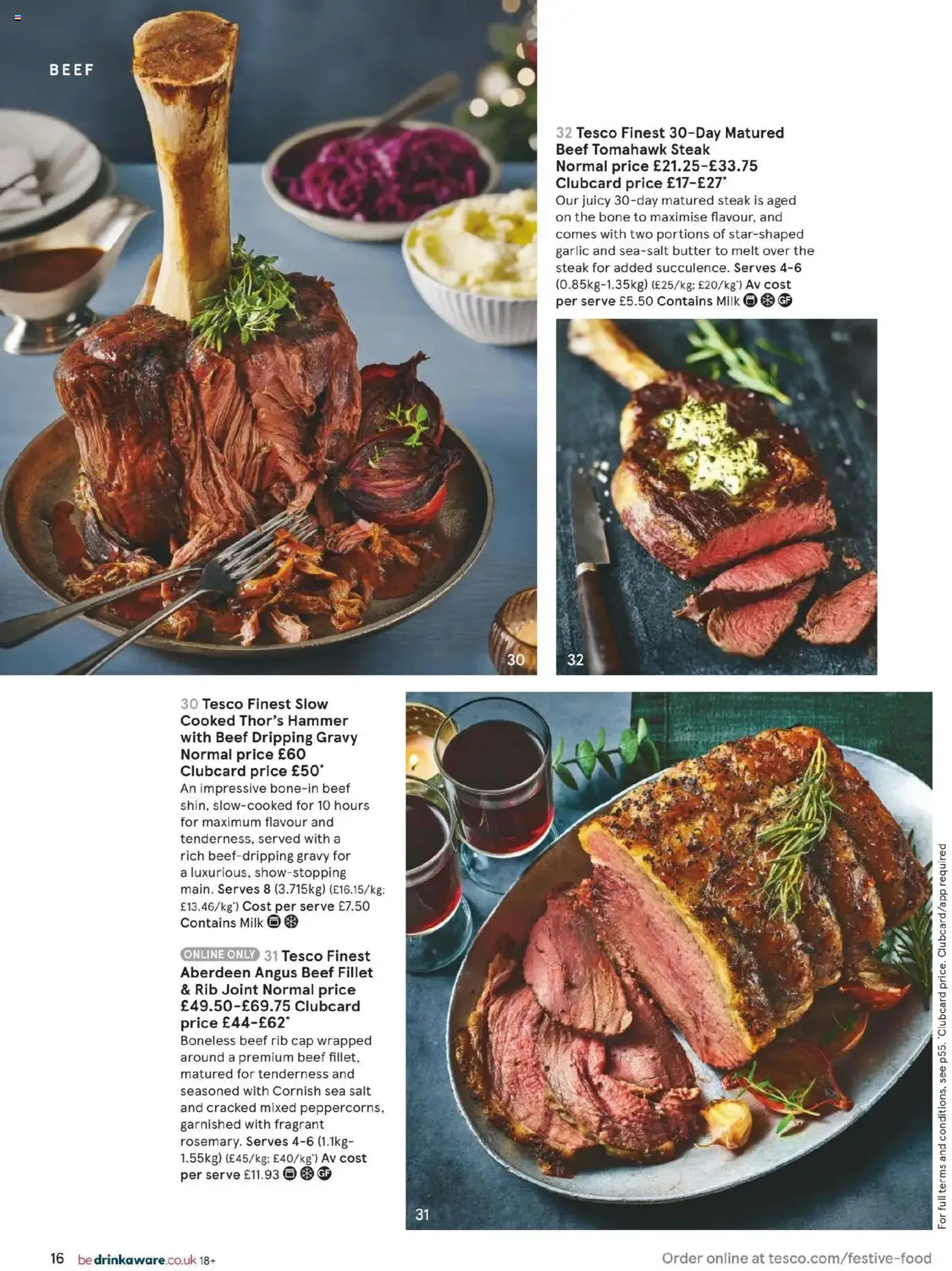 Tesco - Festive Food to Order brochure 2025 - valid flyer from 01/10/2025, page 16 of 56