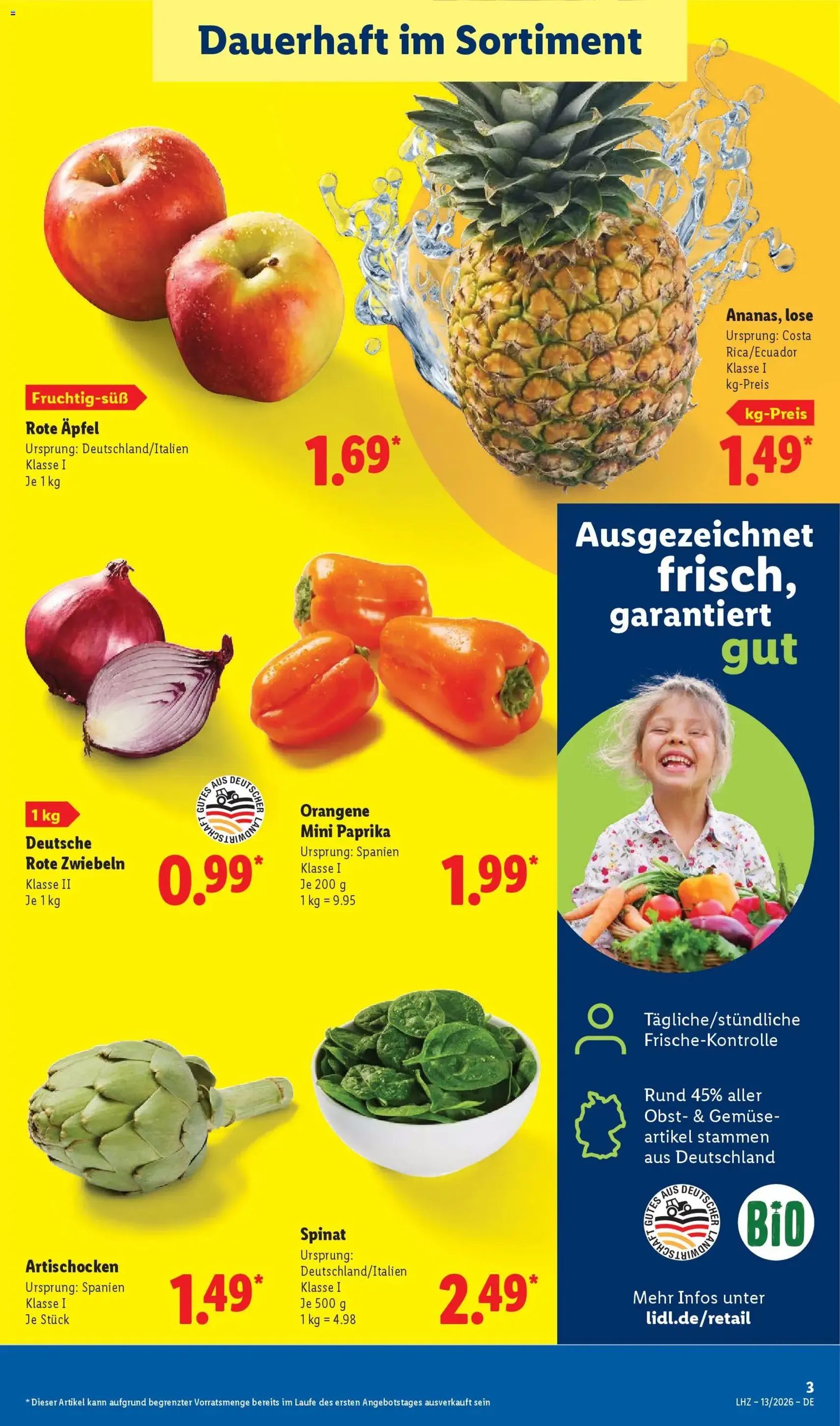 Lidl Prospekt - Gültiger Prospekt ab 23.03.2026, Seite 5 von insgesamt 74