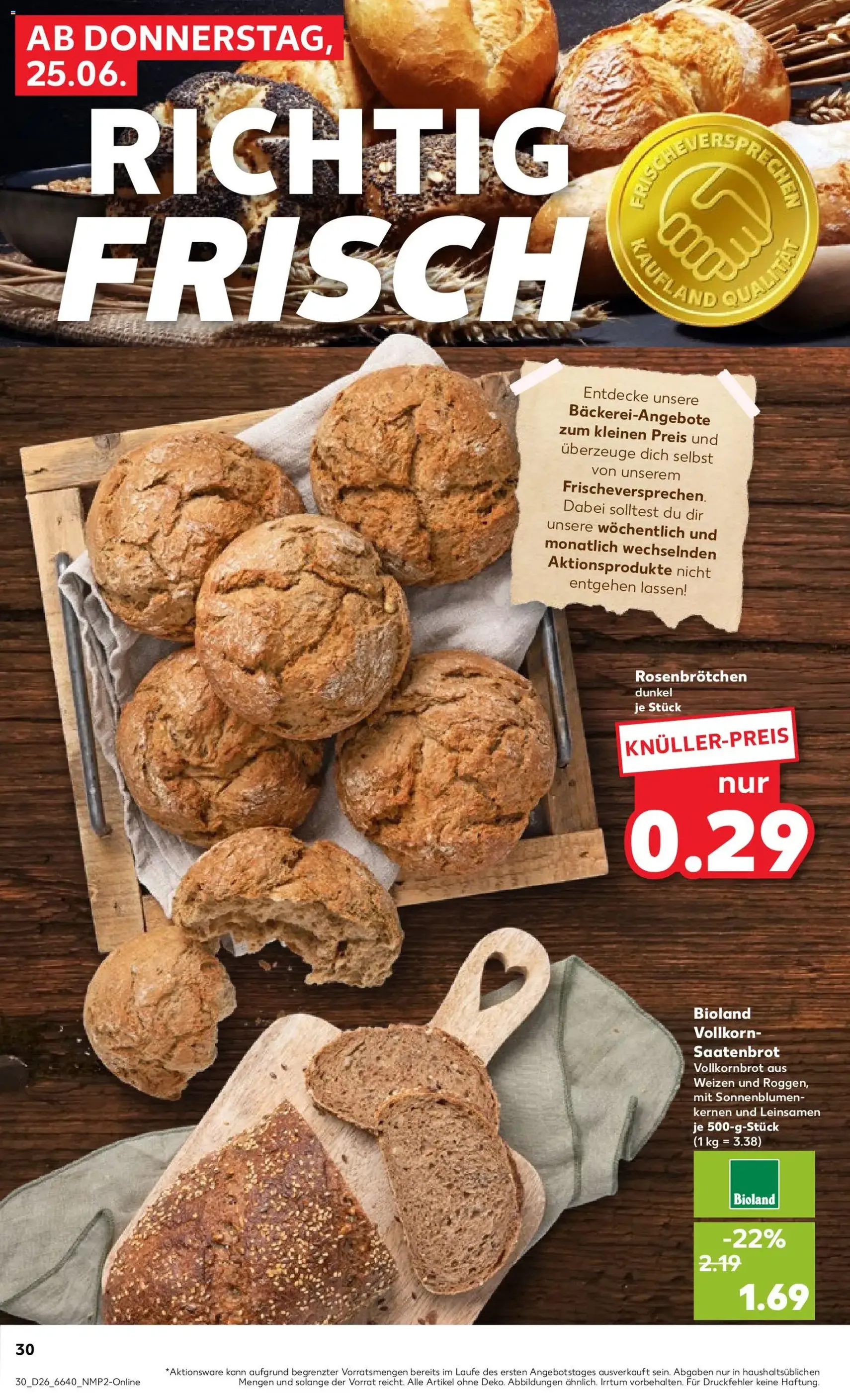 Kaufland Prospekt - Gültiger Prospekt ab 25.06.2026, Seite 30 von insgesamt 58