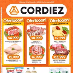 Vista previa del folleto Cordiez ofertas válido desde 06/11/2025