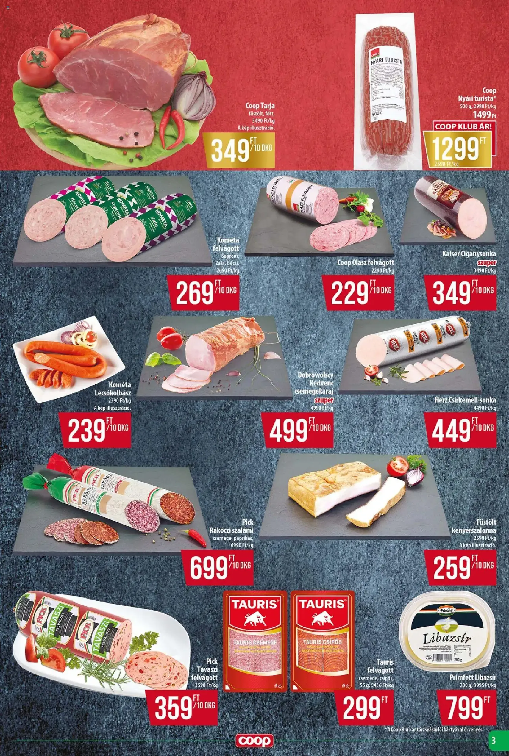 COOP Szolnok Akciós újság - 2025.12.11. érvényes szórólap 3 oldal 8 oldalból