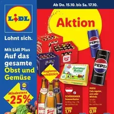 Lidl Flugblatt - Prospekt Vorschau gültig ab 15.10.2026