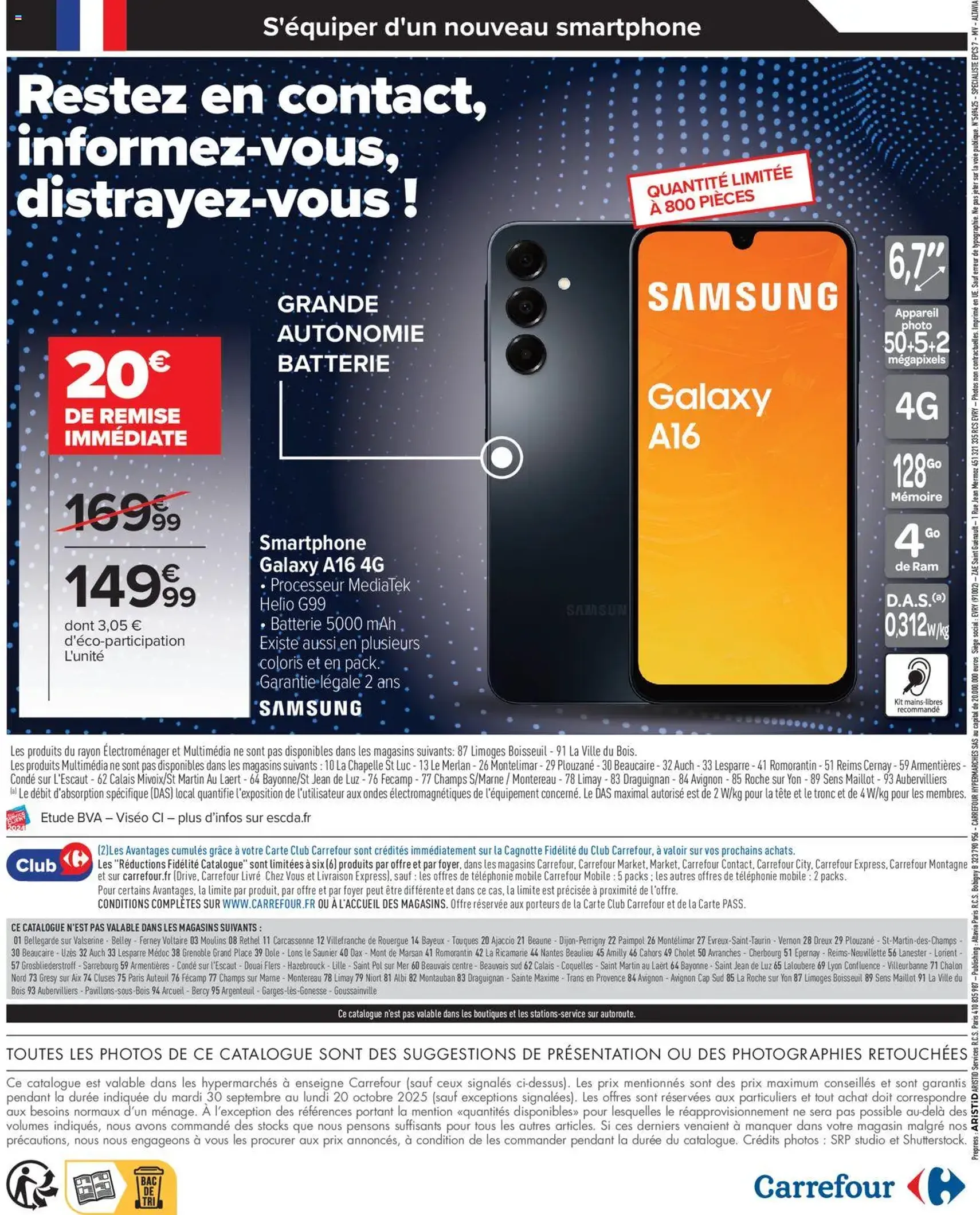 Carrefour catalogue french days faites entrer les bonnes affaires ! - brochure valable à partir du 30/09/2025, page 2 sur 30