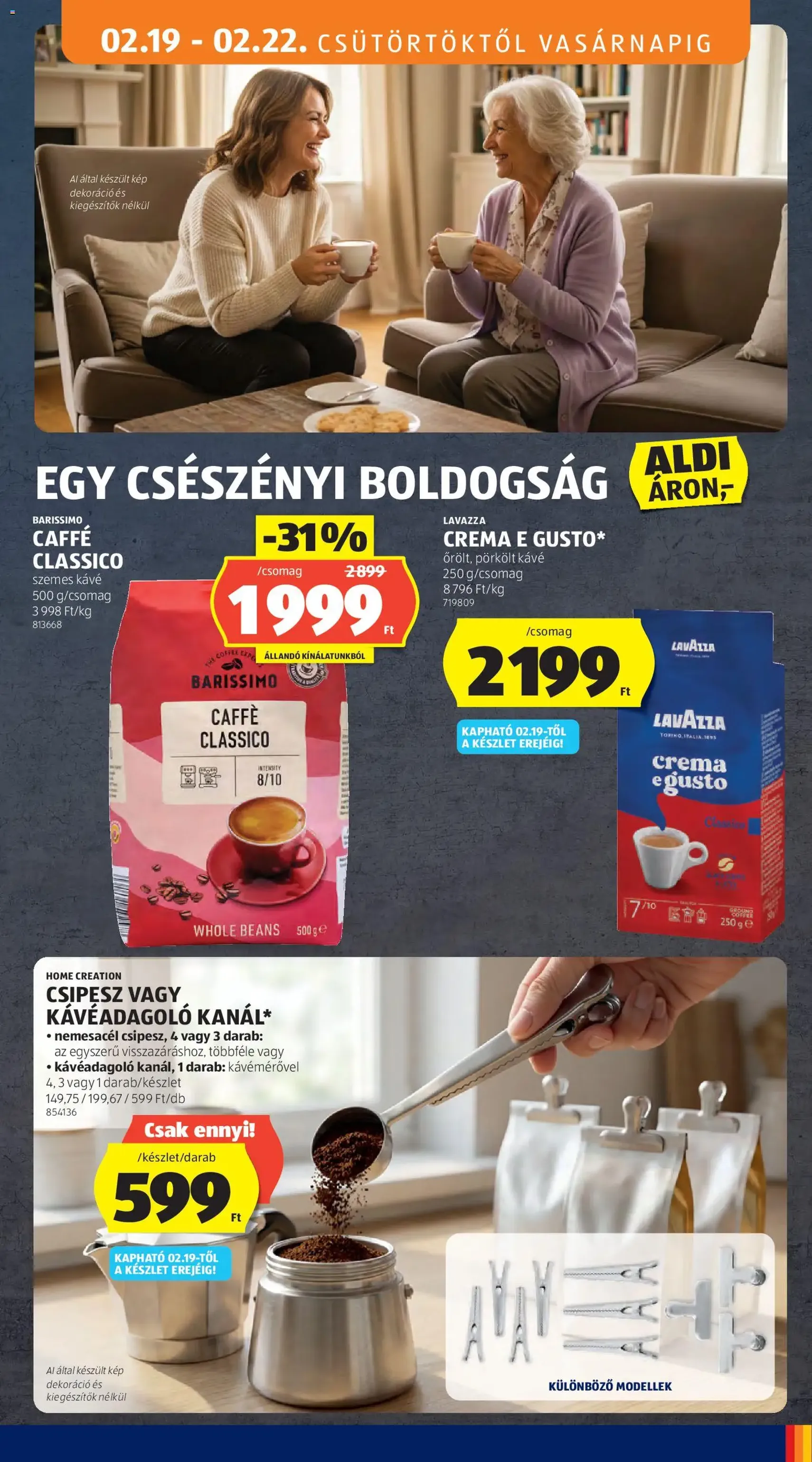 Aldi Akciós újság - 2026.02.19. érvényes szórólap 15 oldal 49 oldalból