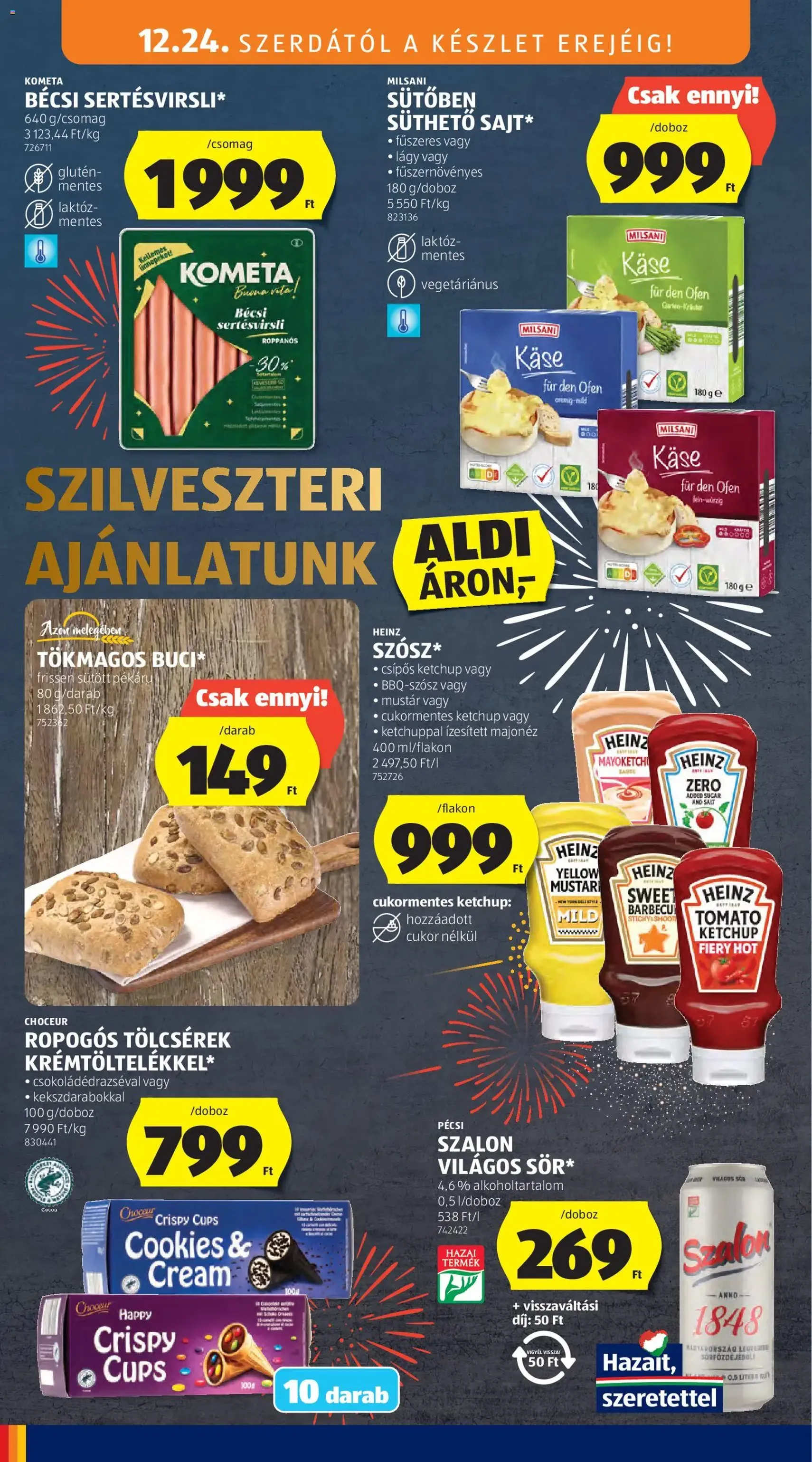 Aldi Akciós újság - 2025.12.27. érvényes szórólap 6 oldal 40 oldalból