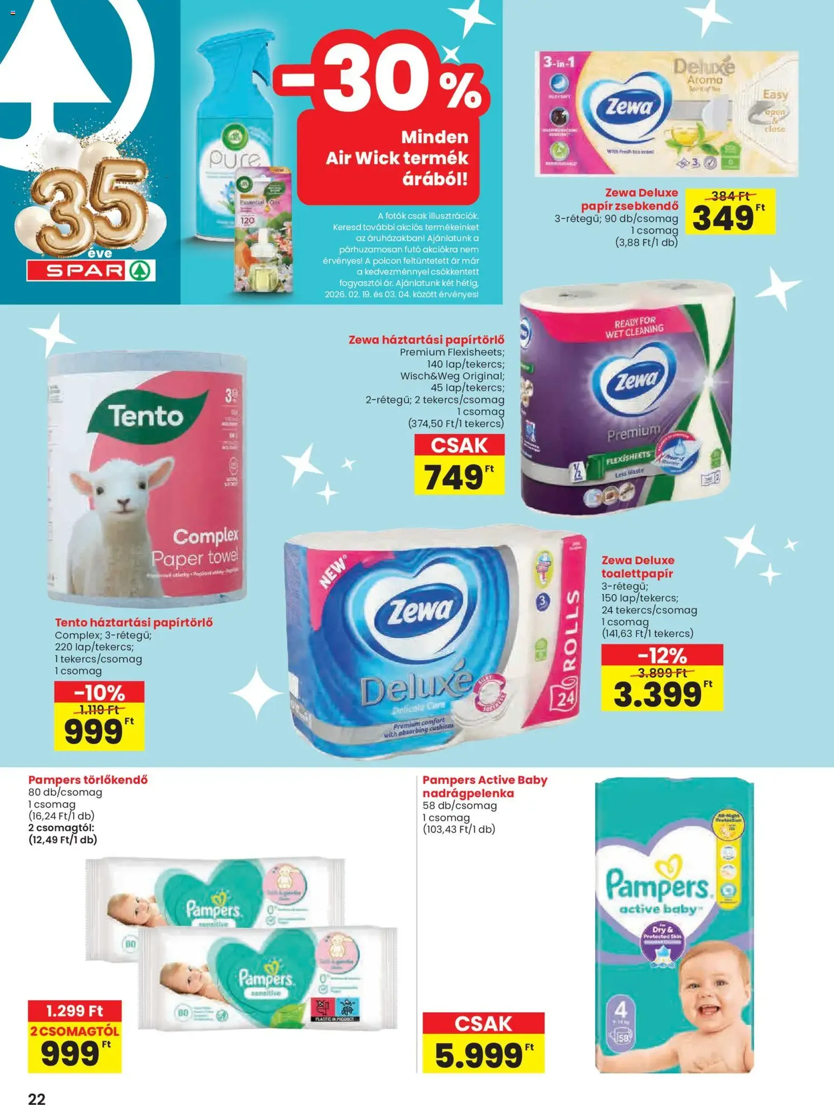 Spar Akciós újság - 2026.02.19. érvényes szórólap 22 oldal 24 oldalból