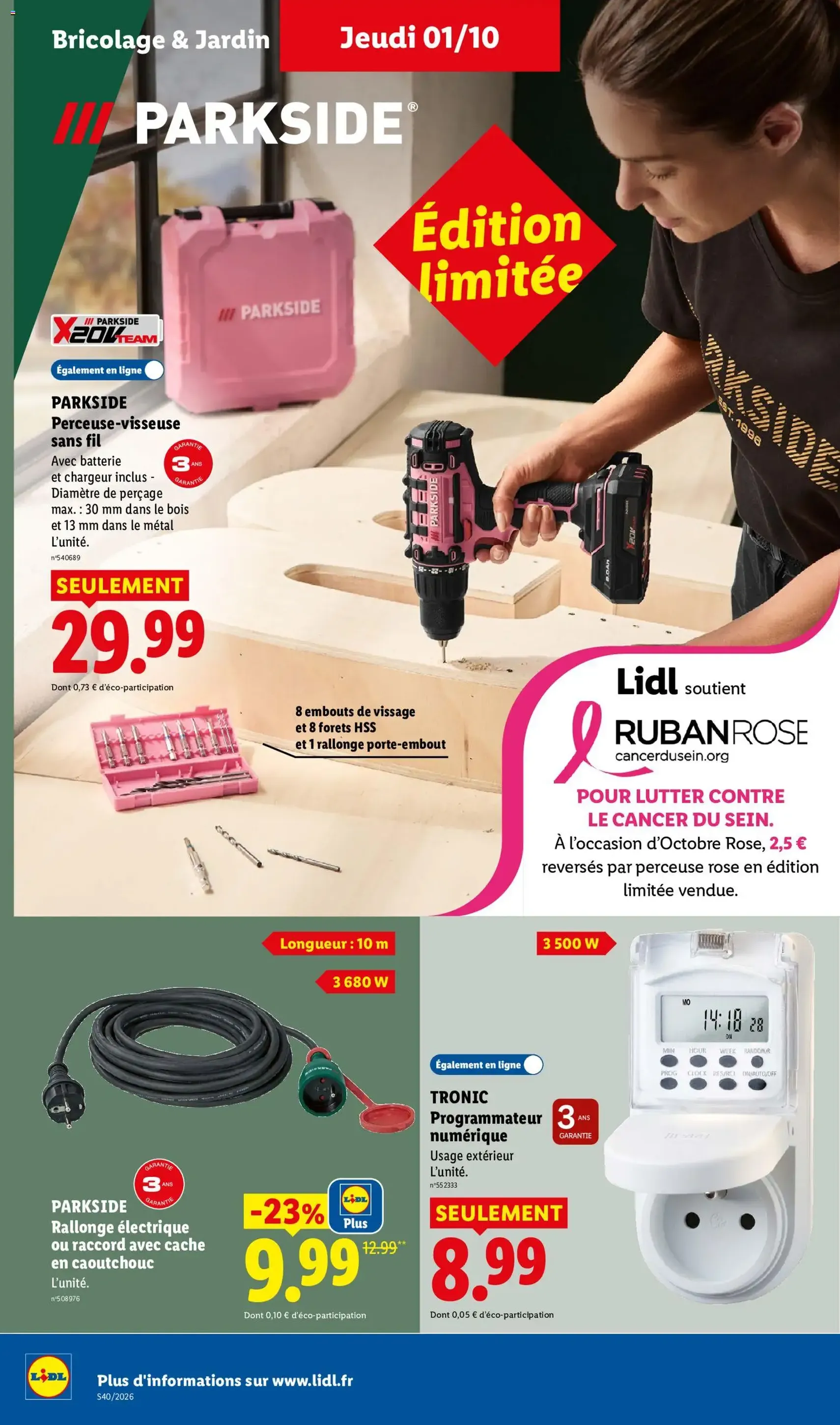 LIDL catalogue - brochure valable à partir du 01/10/2026, page 40 sur 57