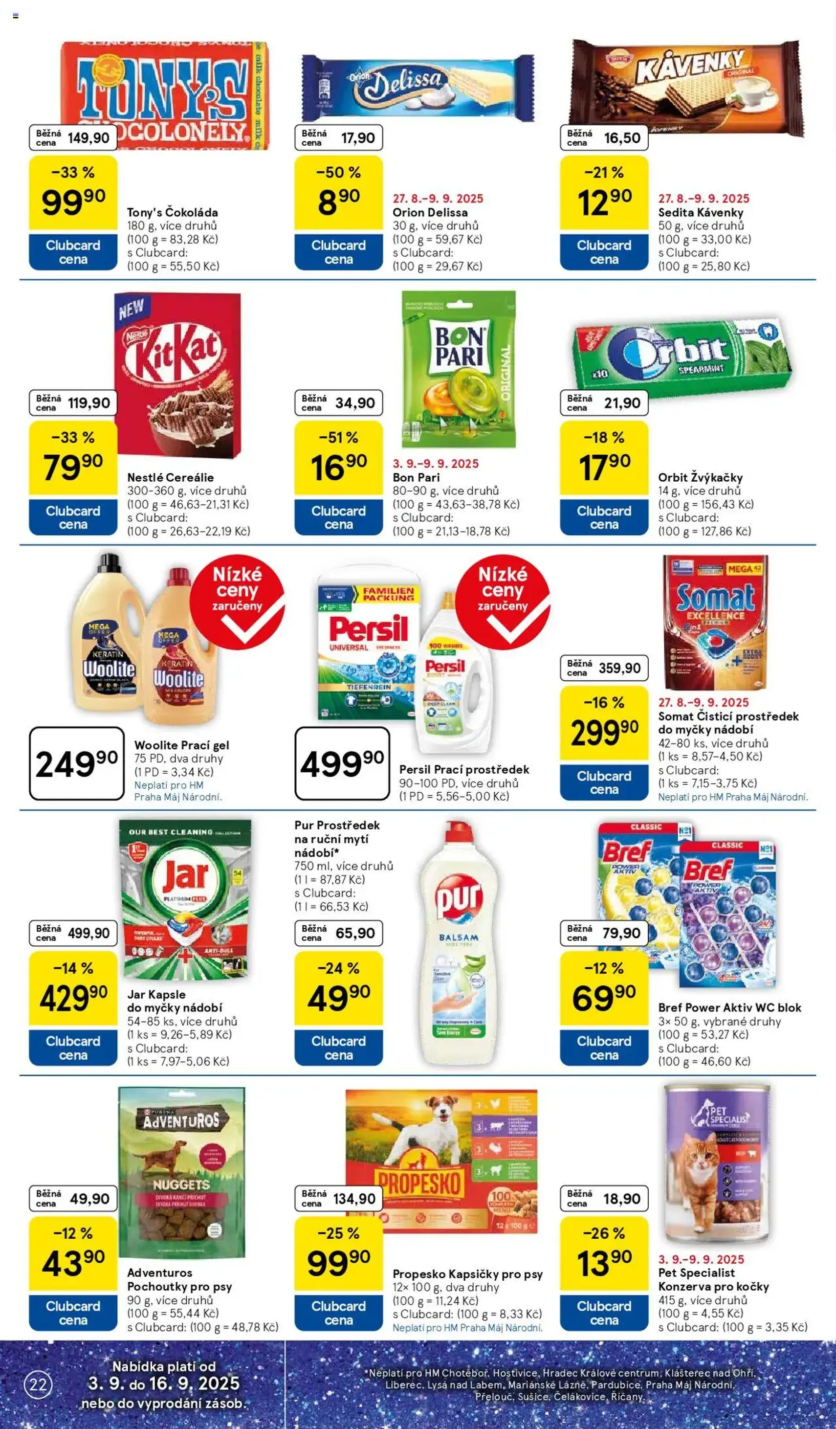 Tesco leták - Hypermarket - platný leták od 03.09.2025 strana 22 z 31 Tesco leták - Hypermarket - platný leták od 03.09.2025 strana 22 z 31