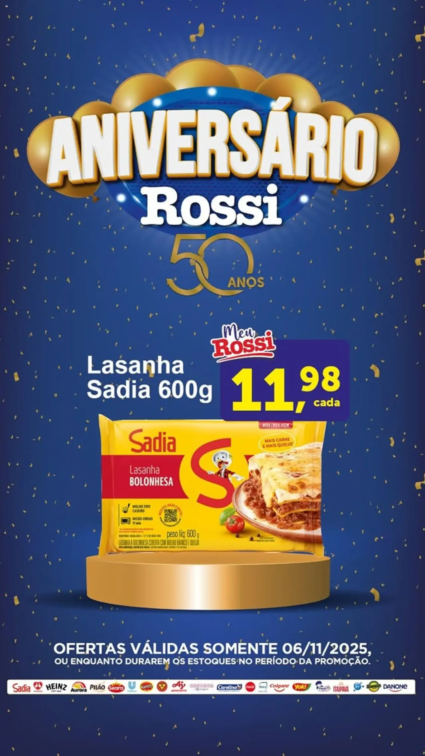 Rossi Supermercados - Ofertas do Dia - folheto válido a partir de 06/11/2025 página 2 de 3