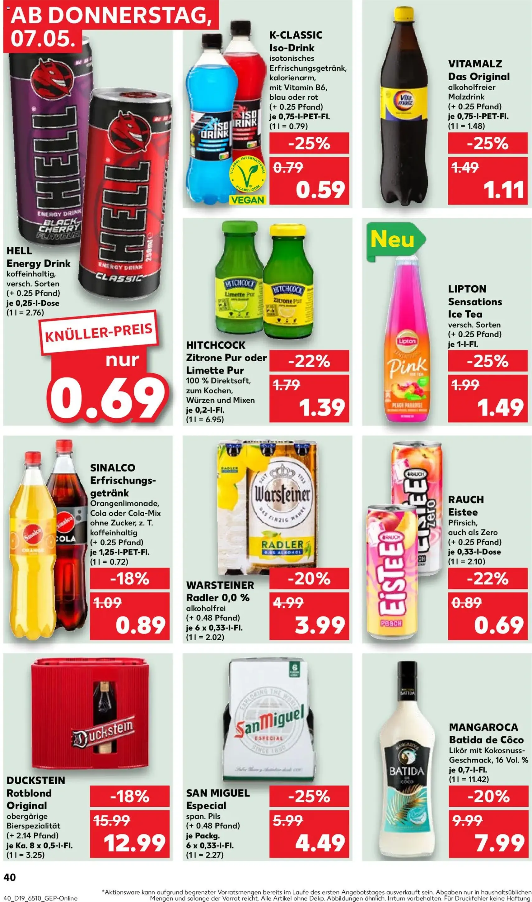 Kaufland DE - DE Folder Köln - geldige folder vanaf 07-05-2026 pagina 40 van 58