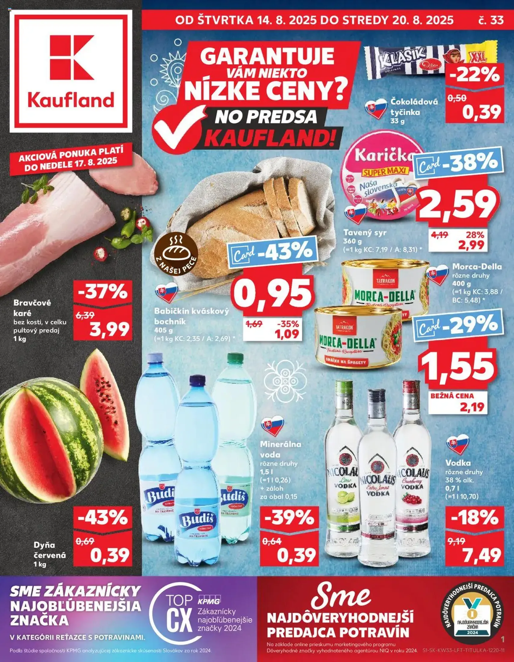 Kaufland Bratislava-Dúbravka - platný leták od 14.08.2025 strana 1 z 76