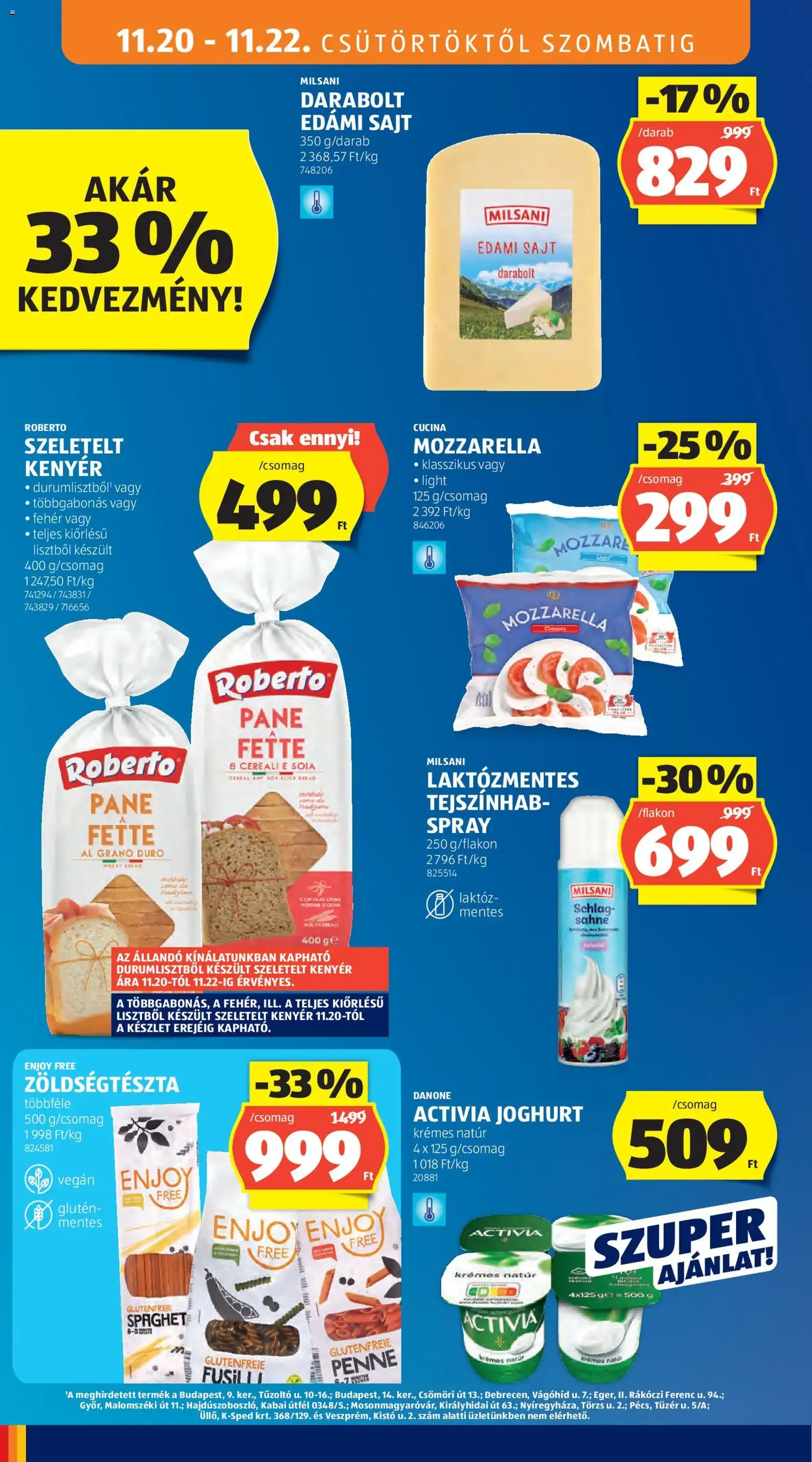 Aldi Akciós újság - 2025.11.20. érvényes szórólap 10 oldal 61 oldalból