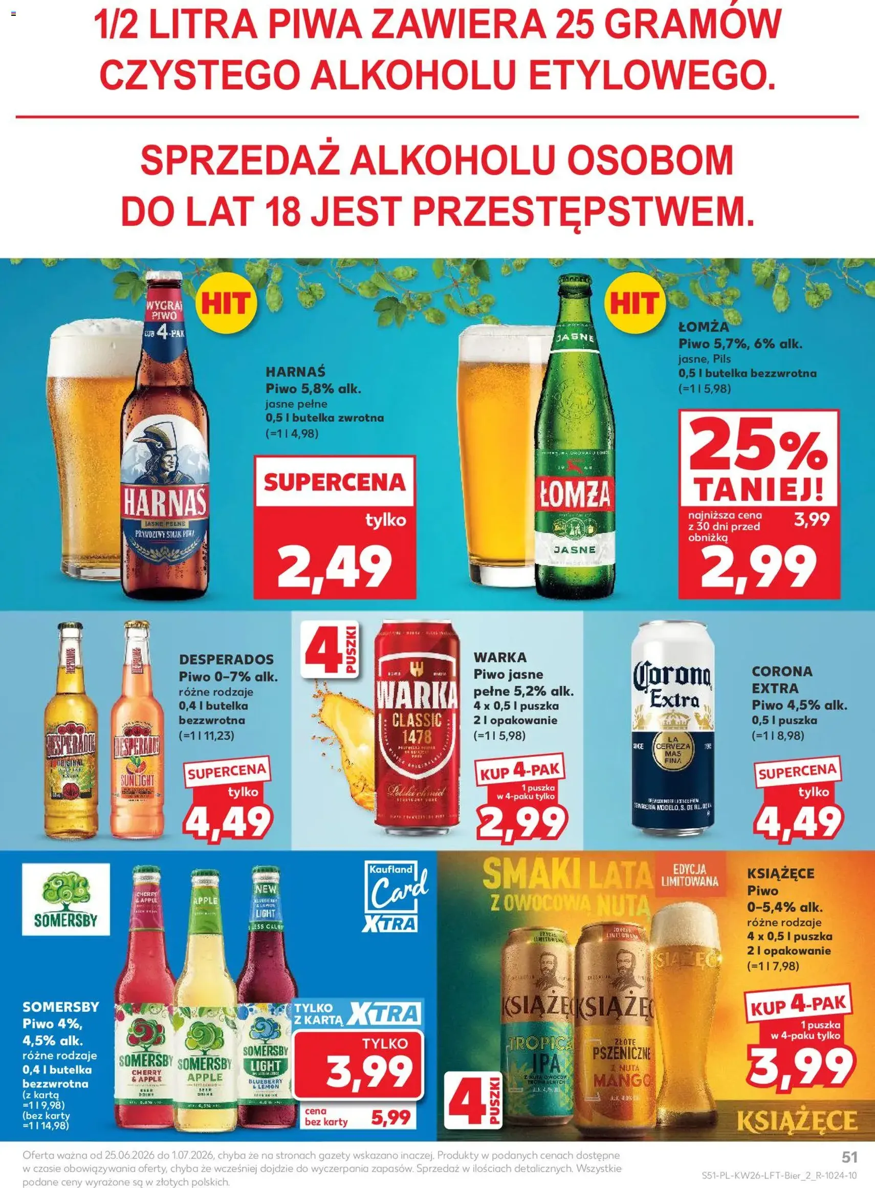 Kaufland gazetka - ważny gazetka od 25.06.2026 strona 51 z 64