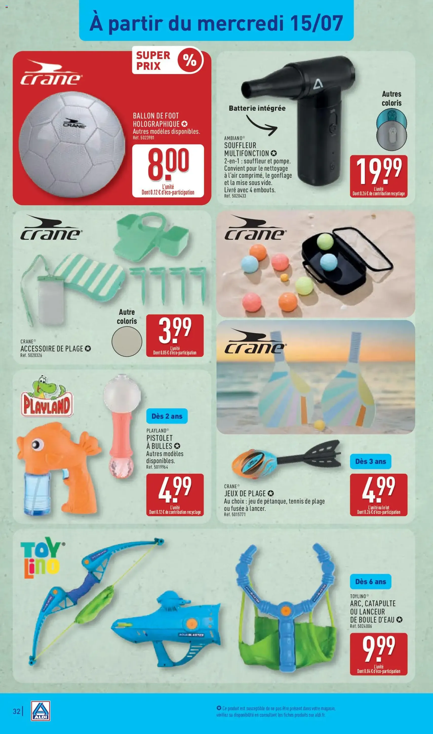 Aldi catalogue - brochure valable à partir du 14/07/2026, page 34 sur 44