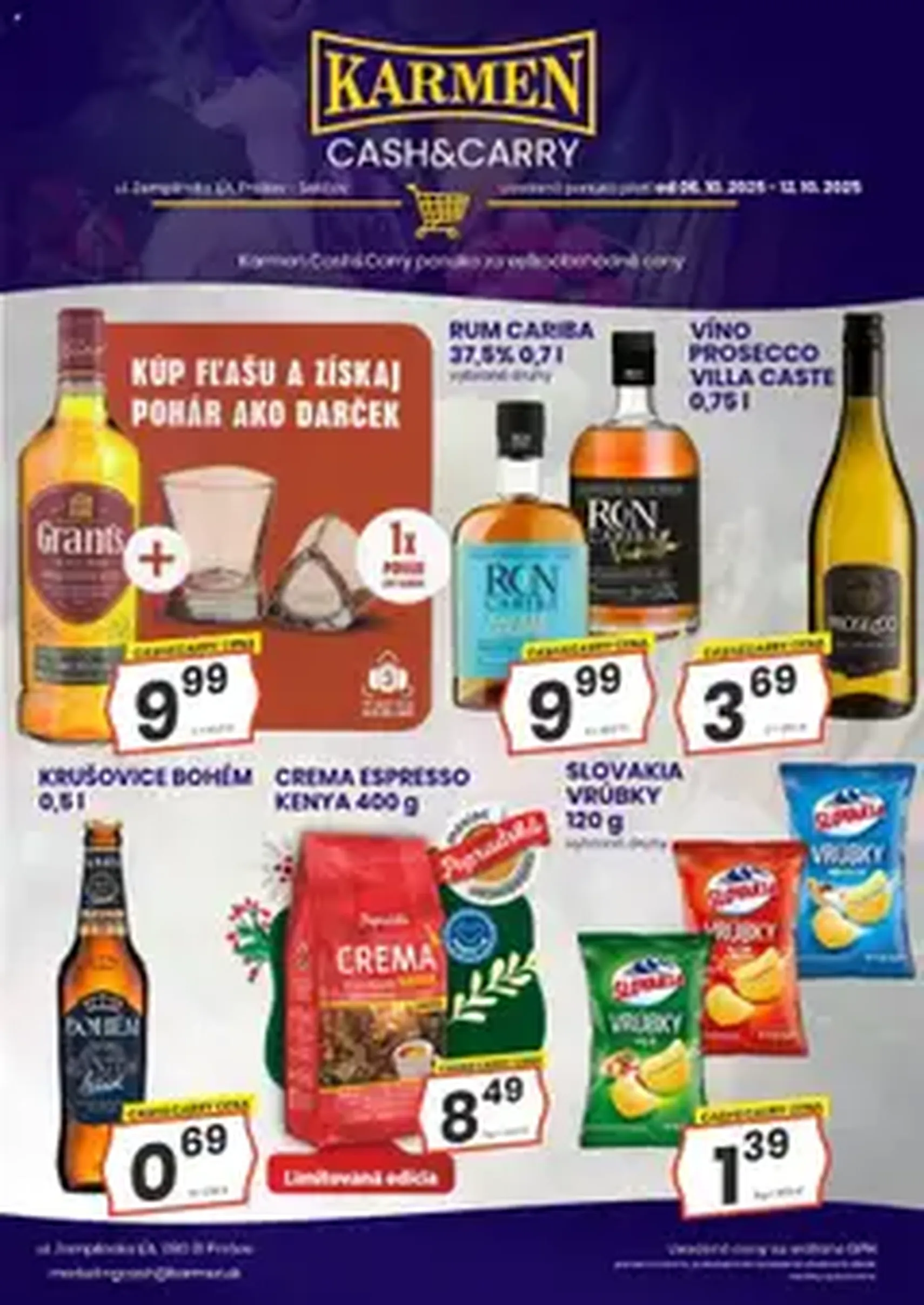KARMEN CBA leták - platný leták od 06.10.2025 strana 1 z 1