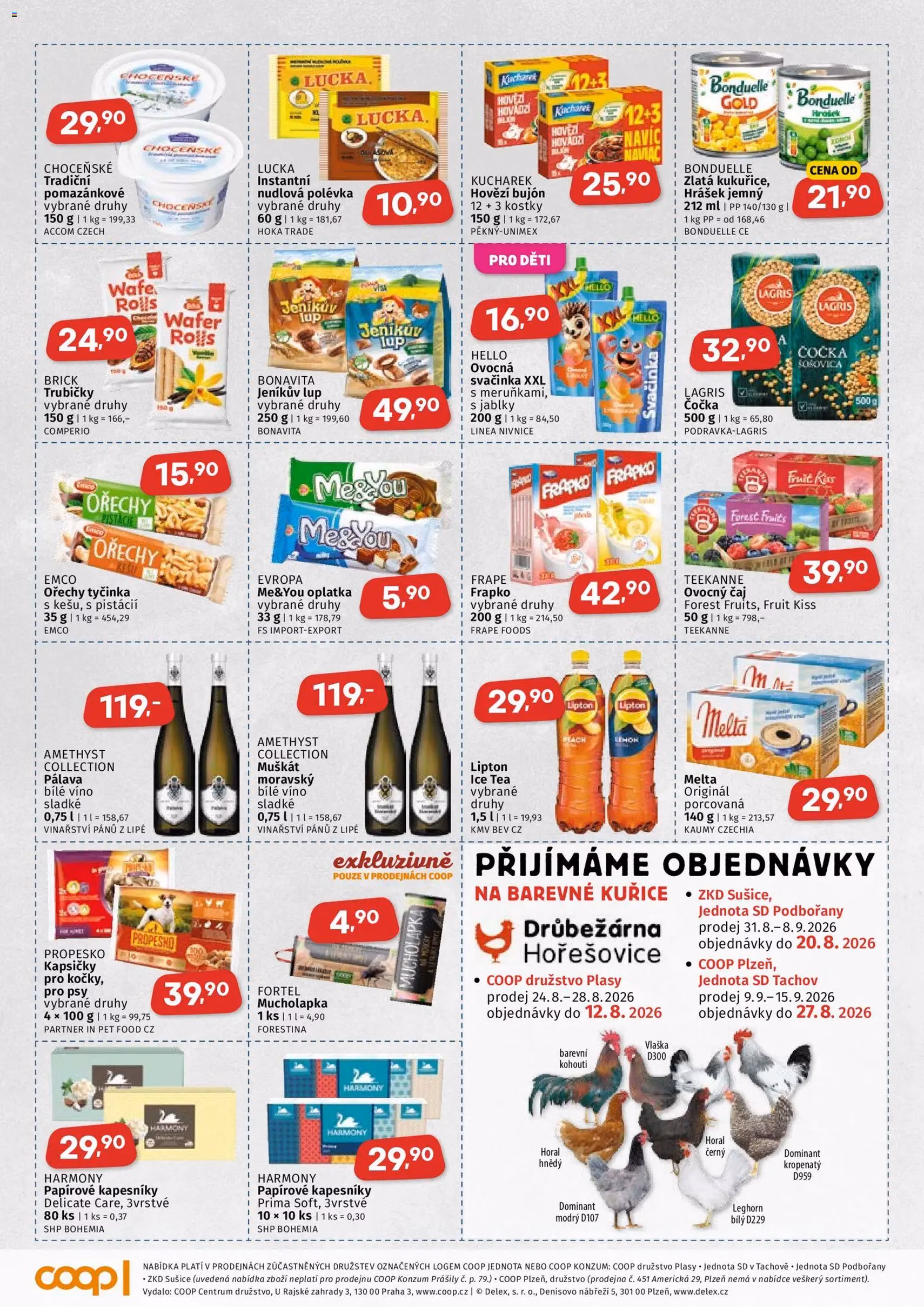 Coop leták - platný leták od 29.07.2026 strana 3 z 4