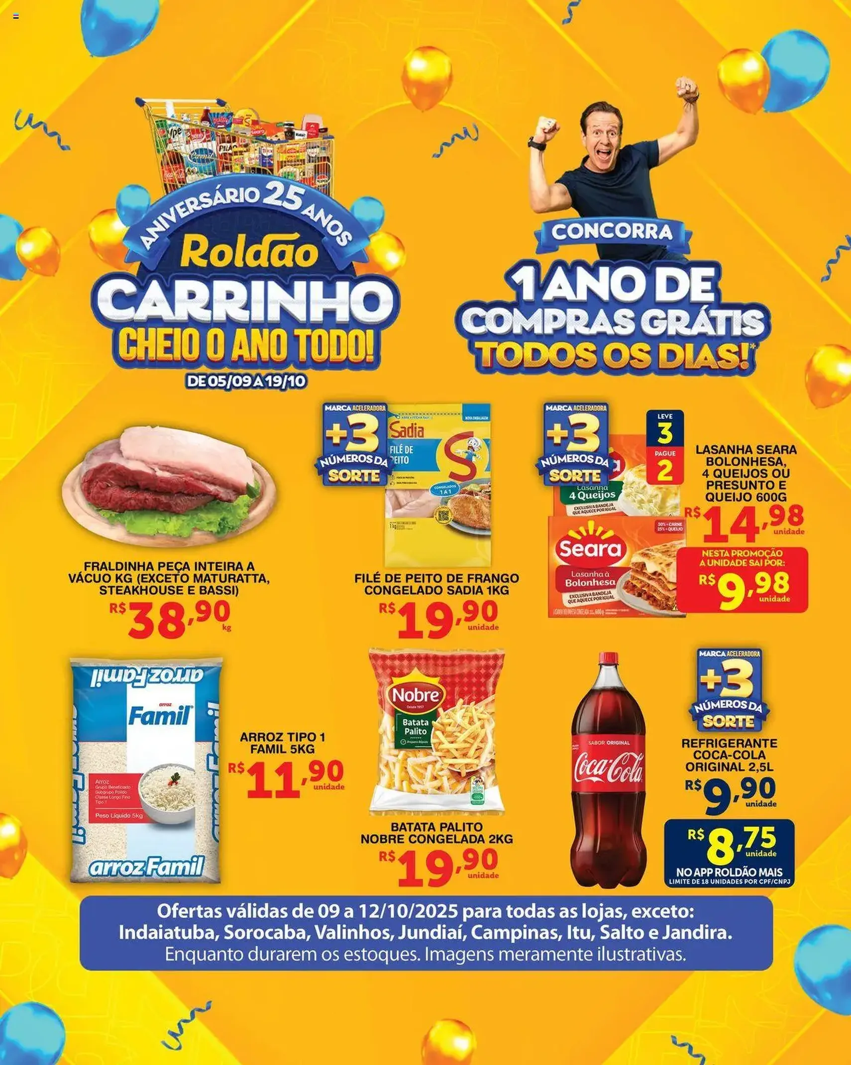 Roldão - Ofertas Fim de Semana - folheto válido a partir de 09/10/2025 página 1 de 4