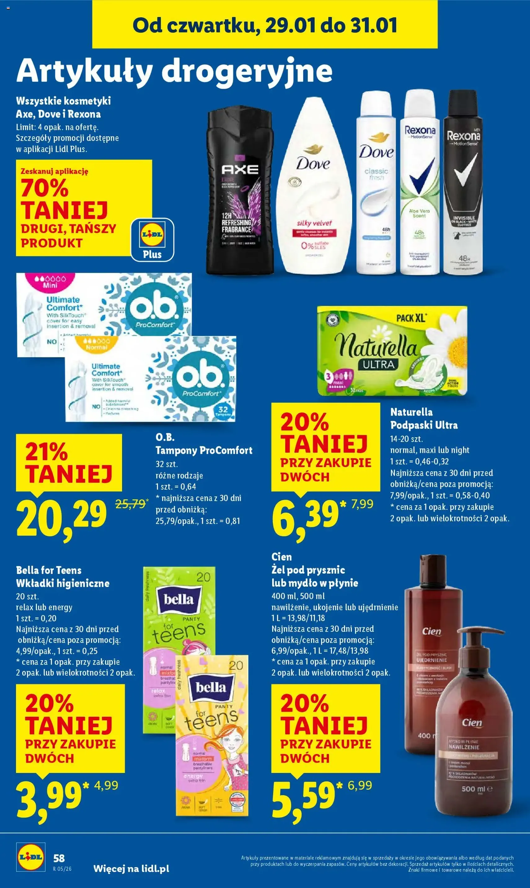 Lidl Gazetka - ważny gazetka od 29.01.2026 strona 58 z 63
