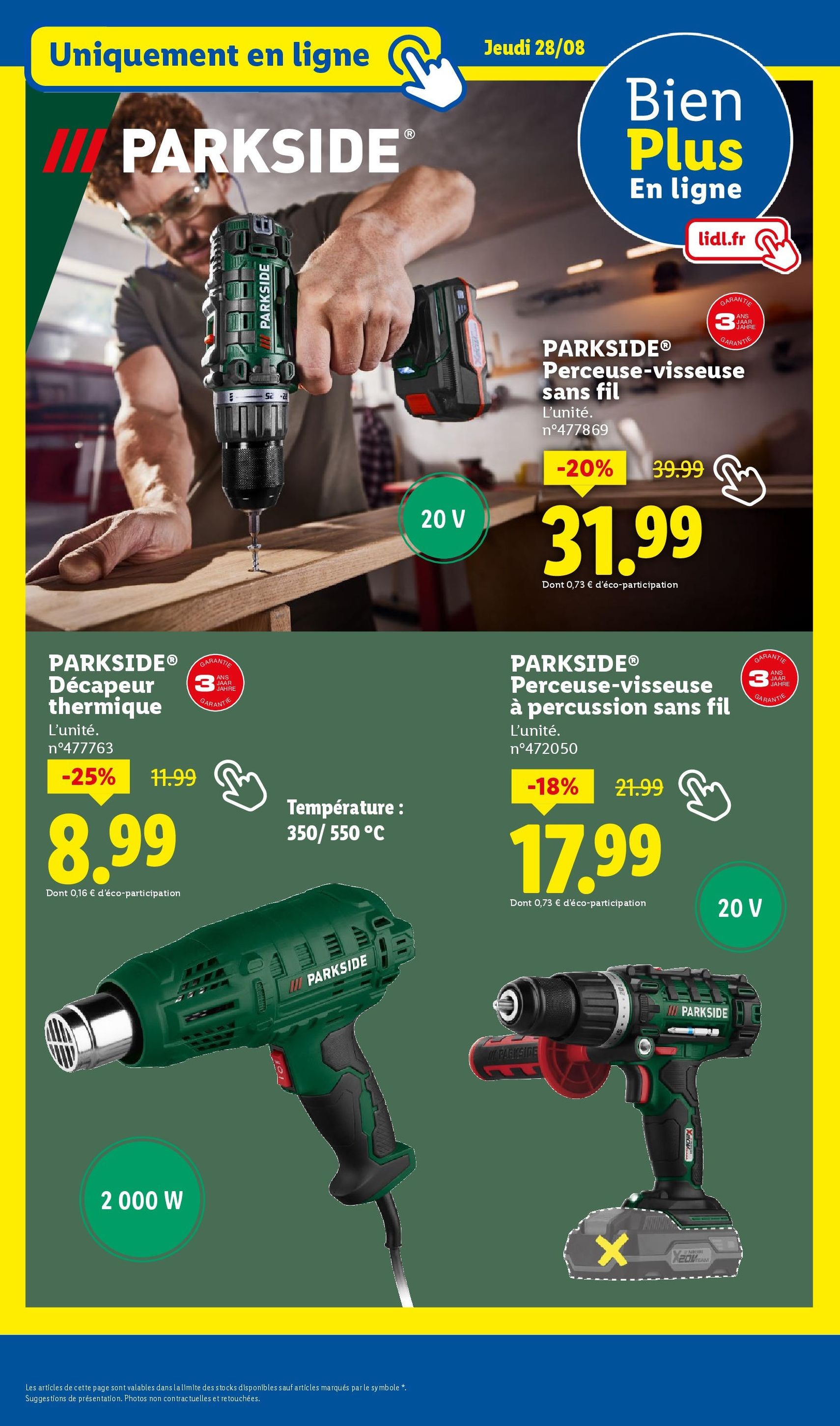 LIDL catalogue semaine 35 - brochure valable à partir du 28/08/2025, page 34 sur 73 LIDL catalogue semaine 35 - brochure valable à partir du 28/08/2025, page 34 sur 73