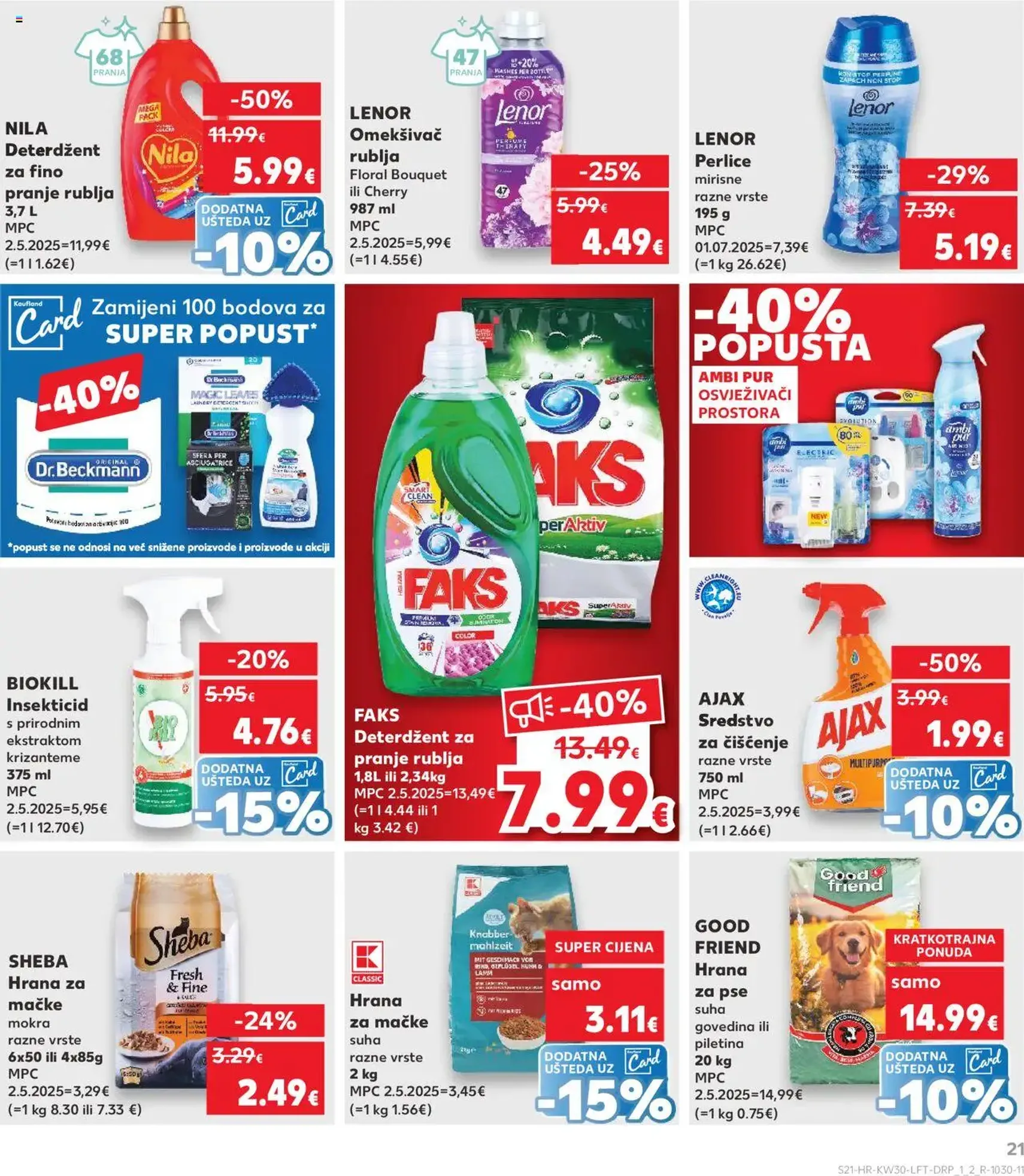 Kaufland HR - Split-Ravne njive - 2025.07.23. érvényes szórólap 21 oldal 32 oldalból