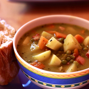 Recipe preview Pea soup according to grandma's recipe