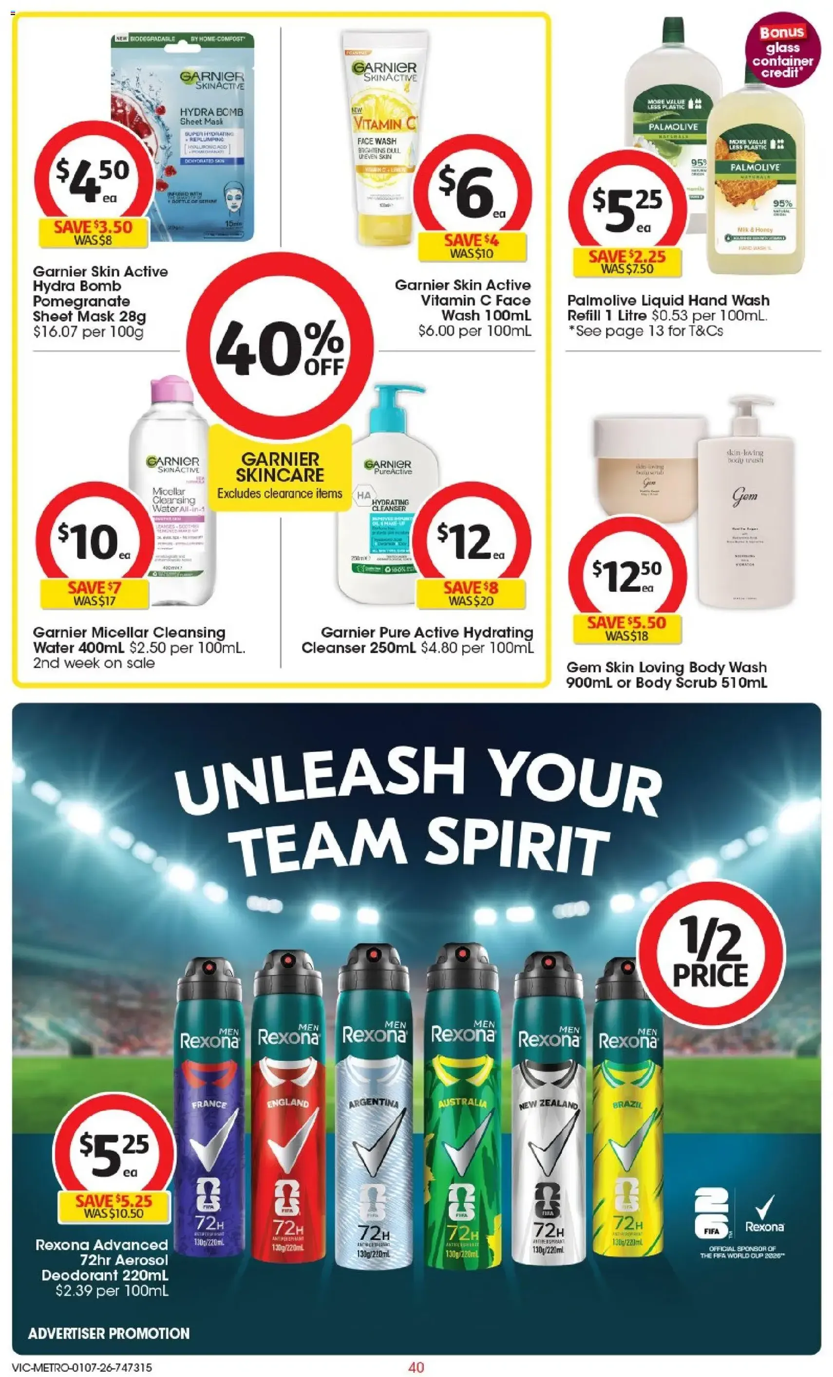 Coles catalogue - valid flyer from 01/07/2026, page 40 of 46