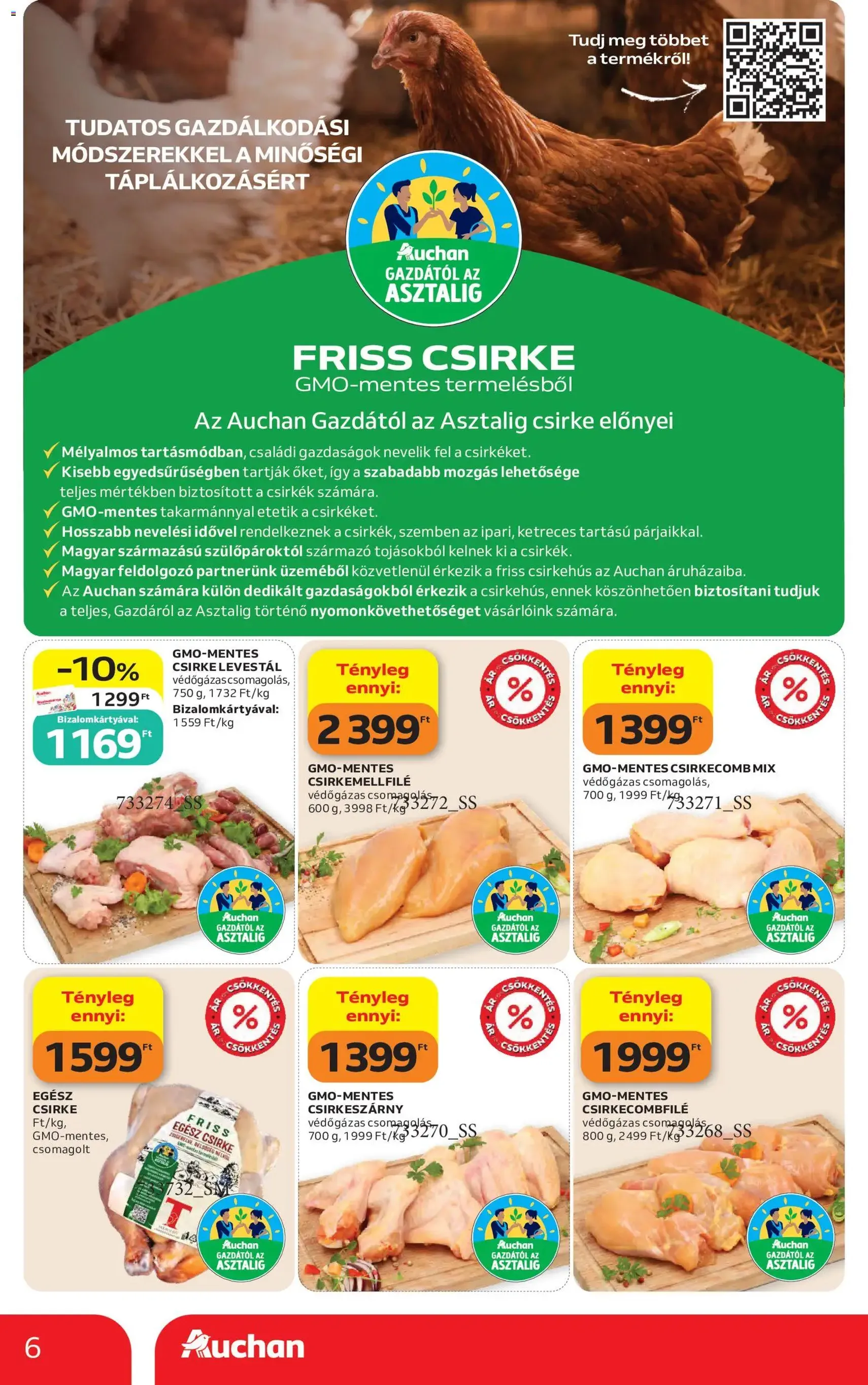 Auchan akciós újság - 2026.06.04. érvényes szórólap 6 oldal 57 oldalból