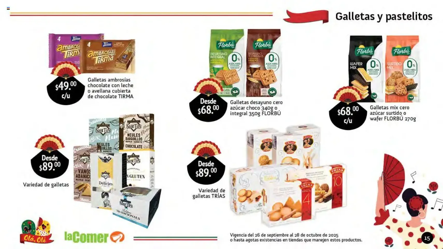 La Comer folleto Olá, Olé - folleto válido desde 26/09/2025 página 15 de 64 La Comer folleto Olá, Olé - folleto válido desde 26/09/2025 página 15 de 64
