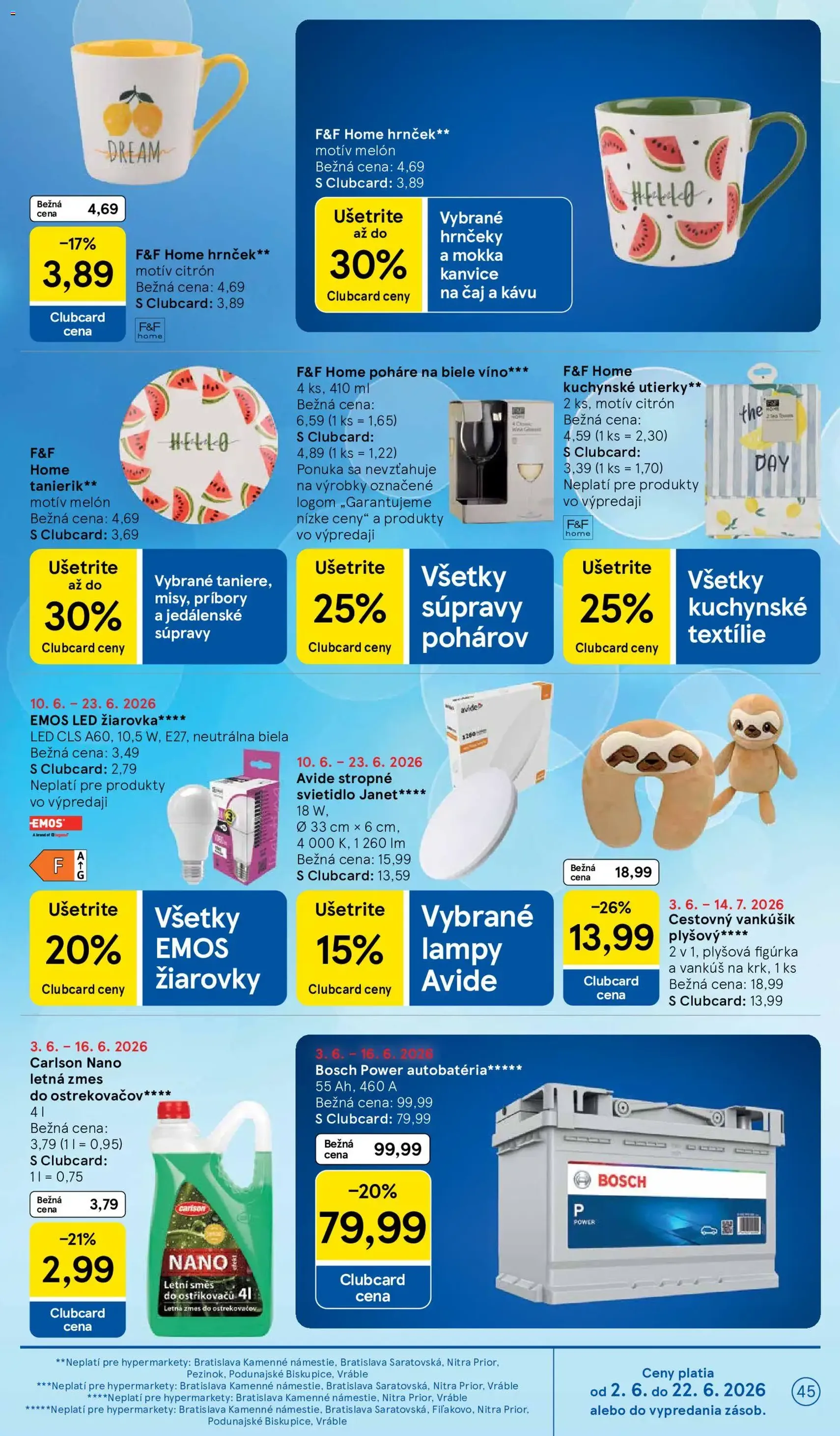 Tesco Hypermarket - leták - platný leták od 10.06.2026 strana 45 z 51