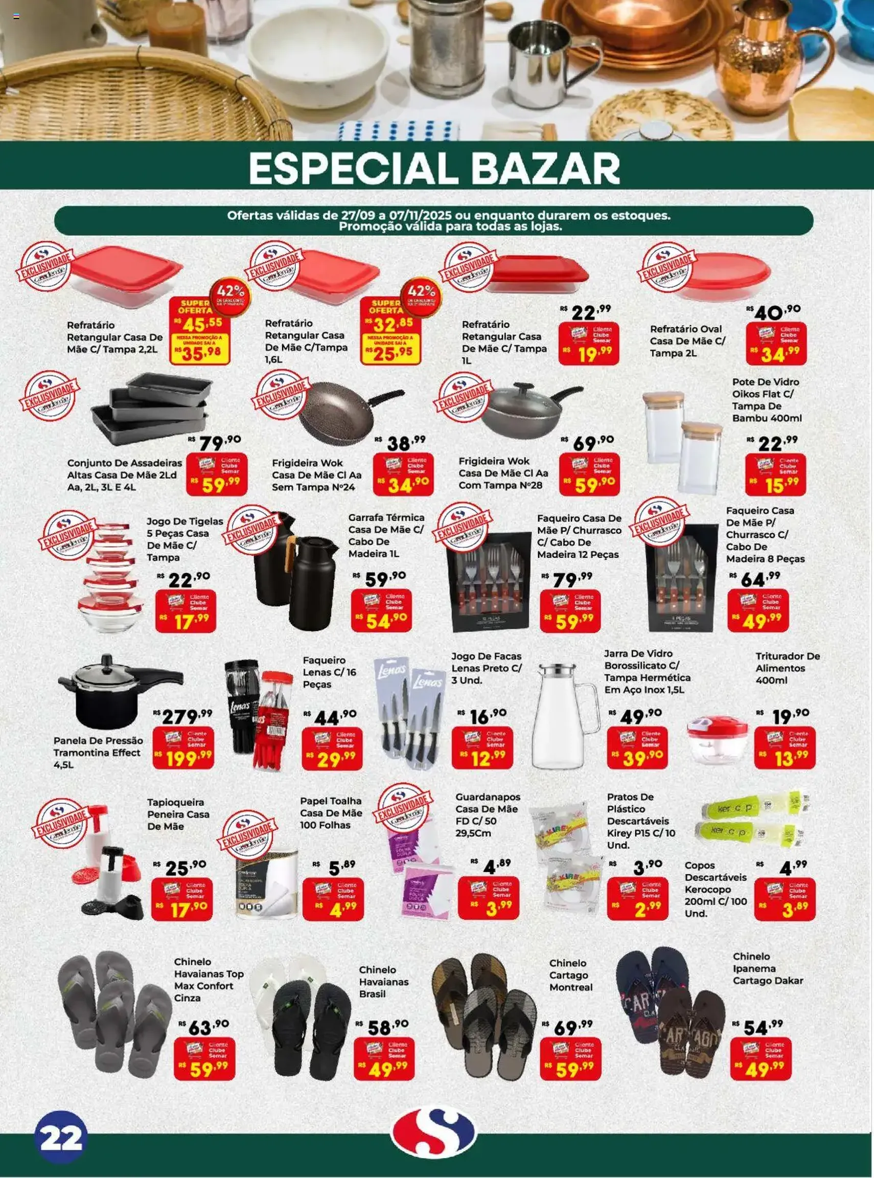 Semar Supermercado - Ofertas do Mês - folheto válido a partir de 27/09/2025 página 22 de 24 Semar Supermercado - Ofertas do Mês - folheto válido a partir de 27/09/2025 página 22 de 24