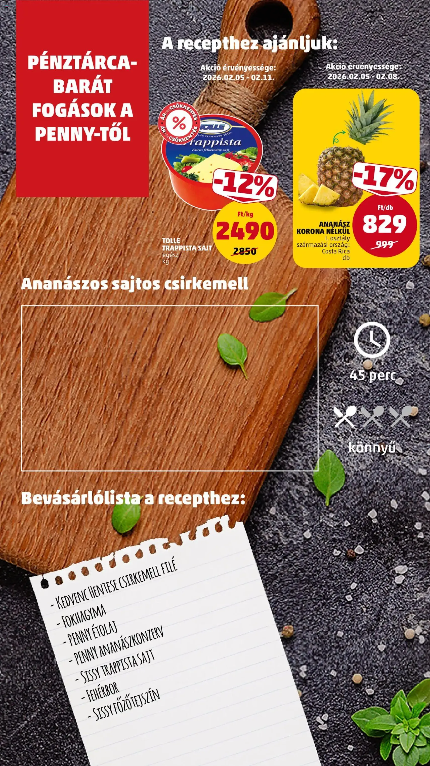 PENNY Akciós újság - 2026.02.05. érvényes szórólap 6 oldal 39 oldalból