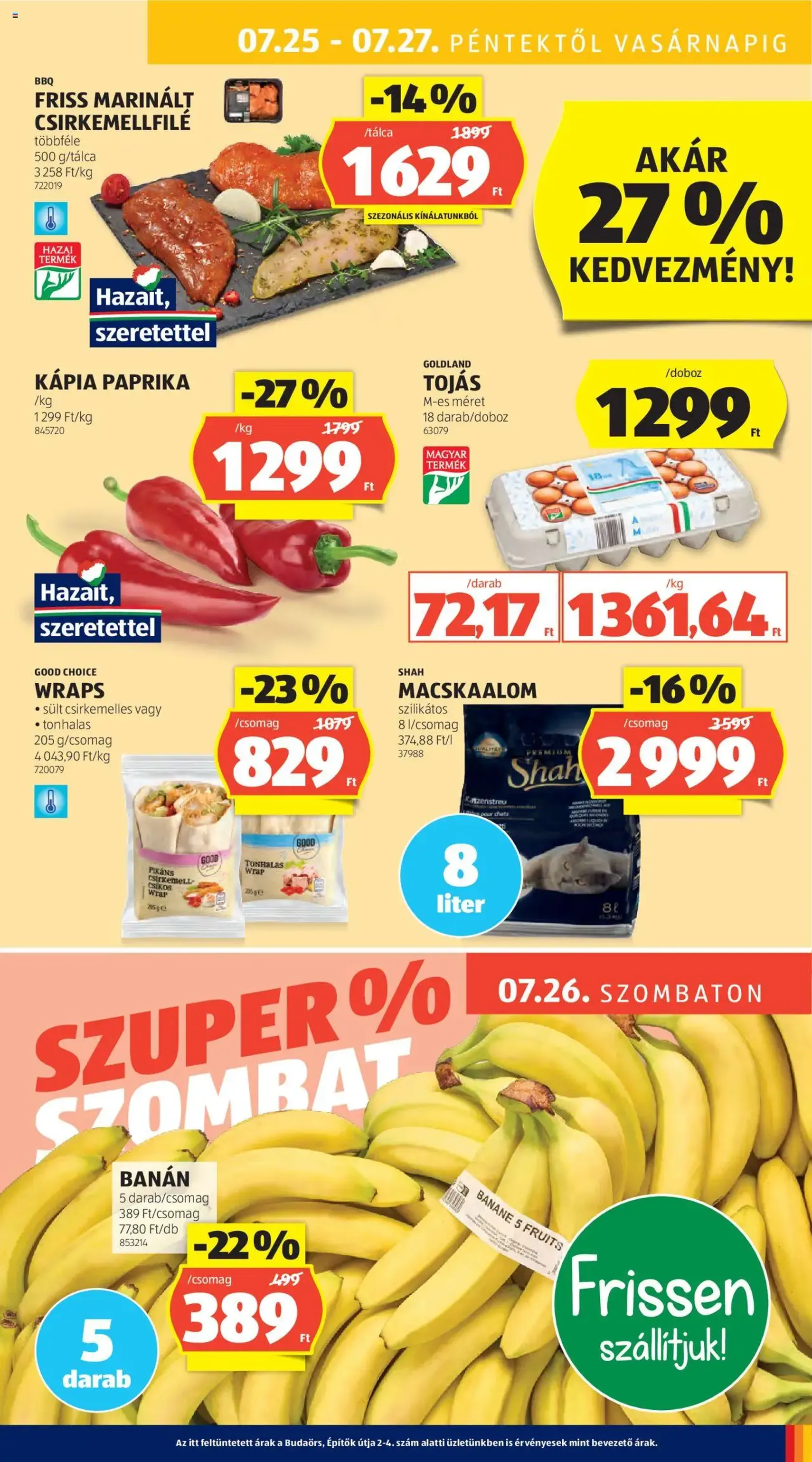 Aldi Akciós újság - 2025.07.24. érvényes szórólap 49 oldal 50 oldalból Aldi Akciós újság - 2025.07.24. érvényes szórólap 49 oldal 50 oldalból