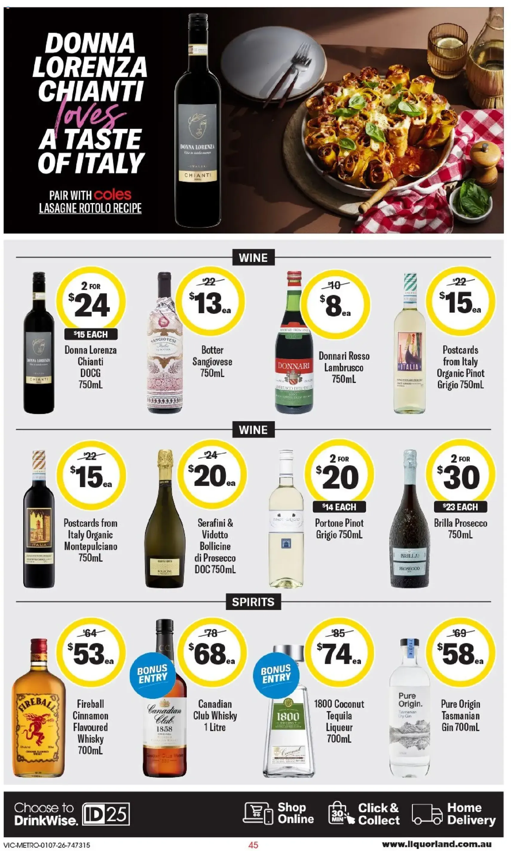 Liquorland catalogue - valid flyer from 01/07/2026, page 2 of 2