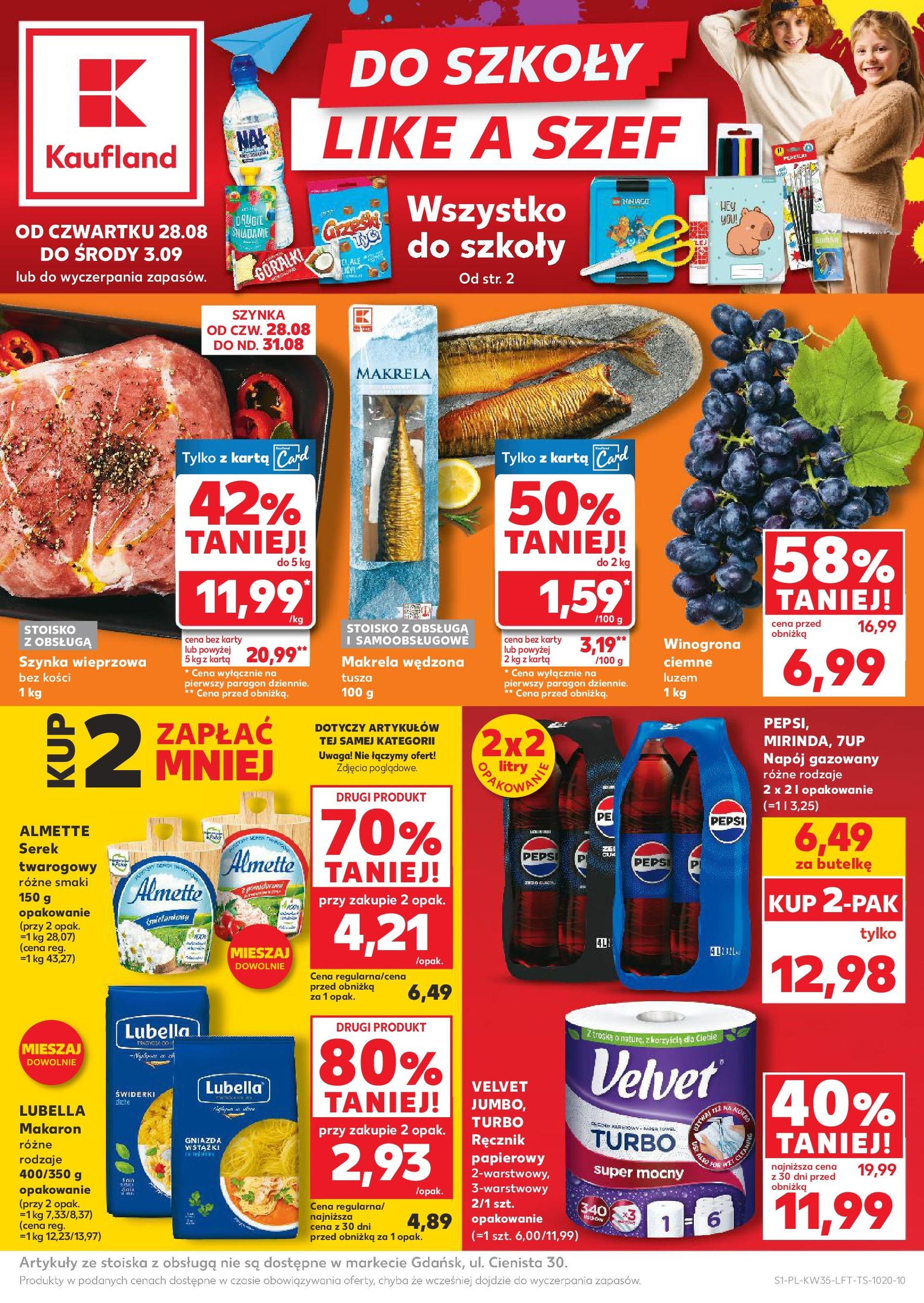 Kaufland gazetka - ważny gazetka od 28.08.2025 strona 1 z 56 Kaufland gazetka - ważny gazetka od 28.08.2025 strona 1 z 56