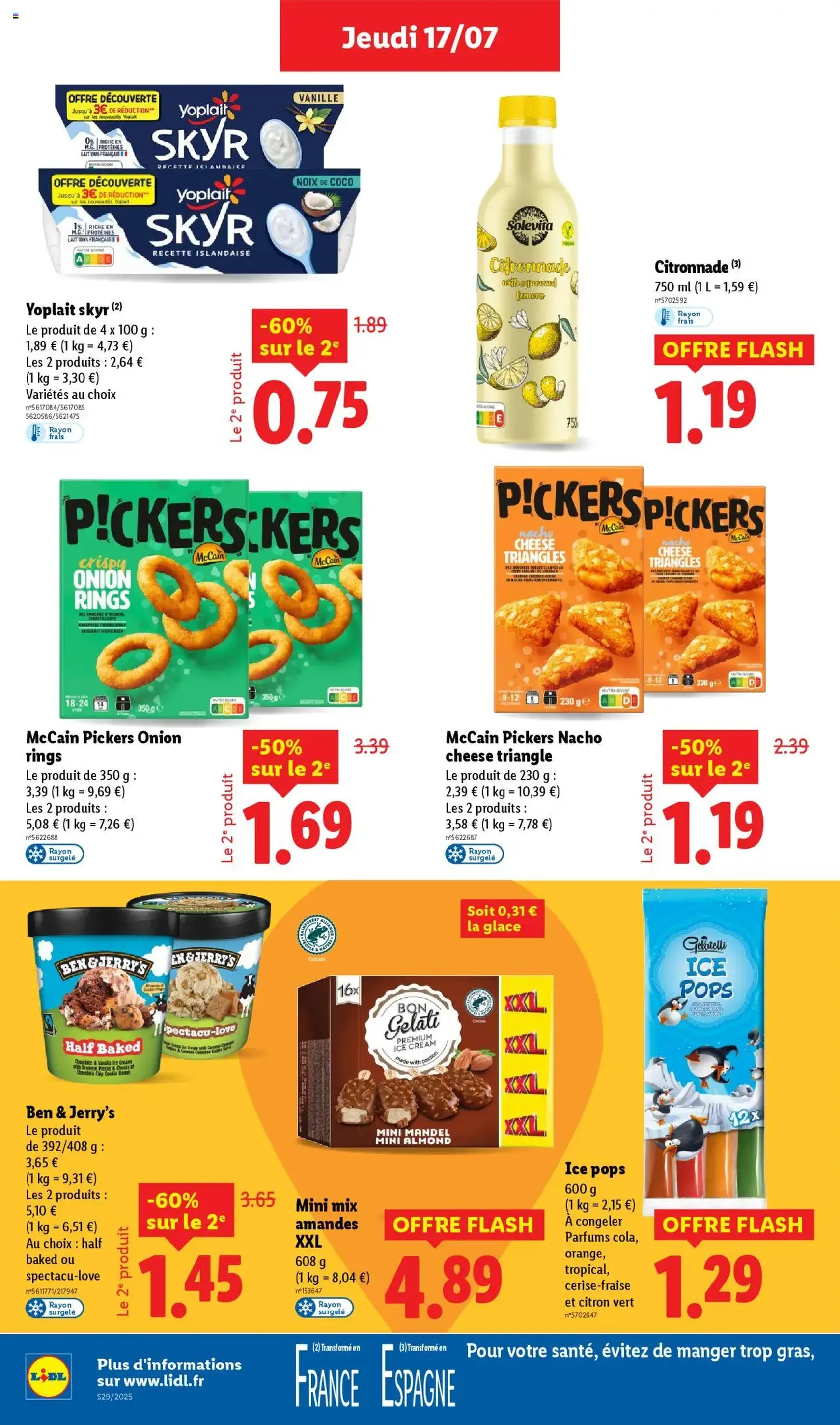 LIDL catalogue semaine 28 - brochure valable à partir du 17/07/2025, page 20 sur 82 LIDL catalogue semaine 28 - brochure valable à partir du 17/07/2025, page 20 sur 82