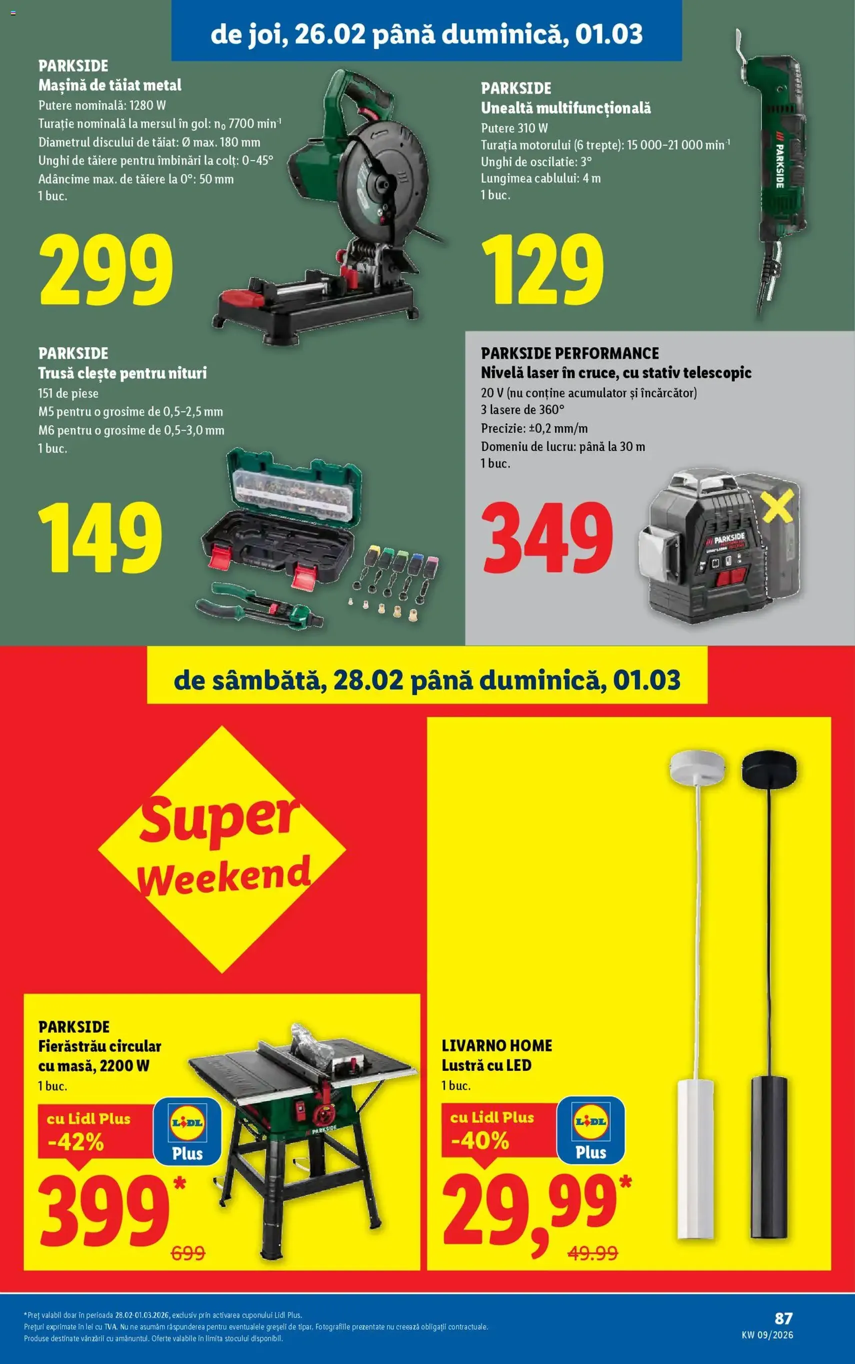 Catalog Lidl - cataloage valabile începând cu 23.02.2026 pagina 87 din 92