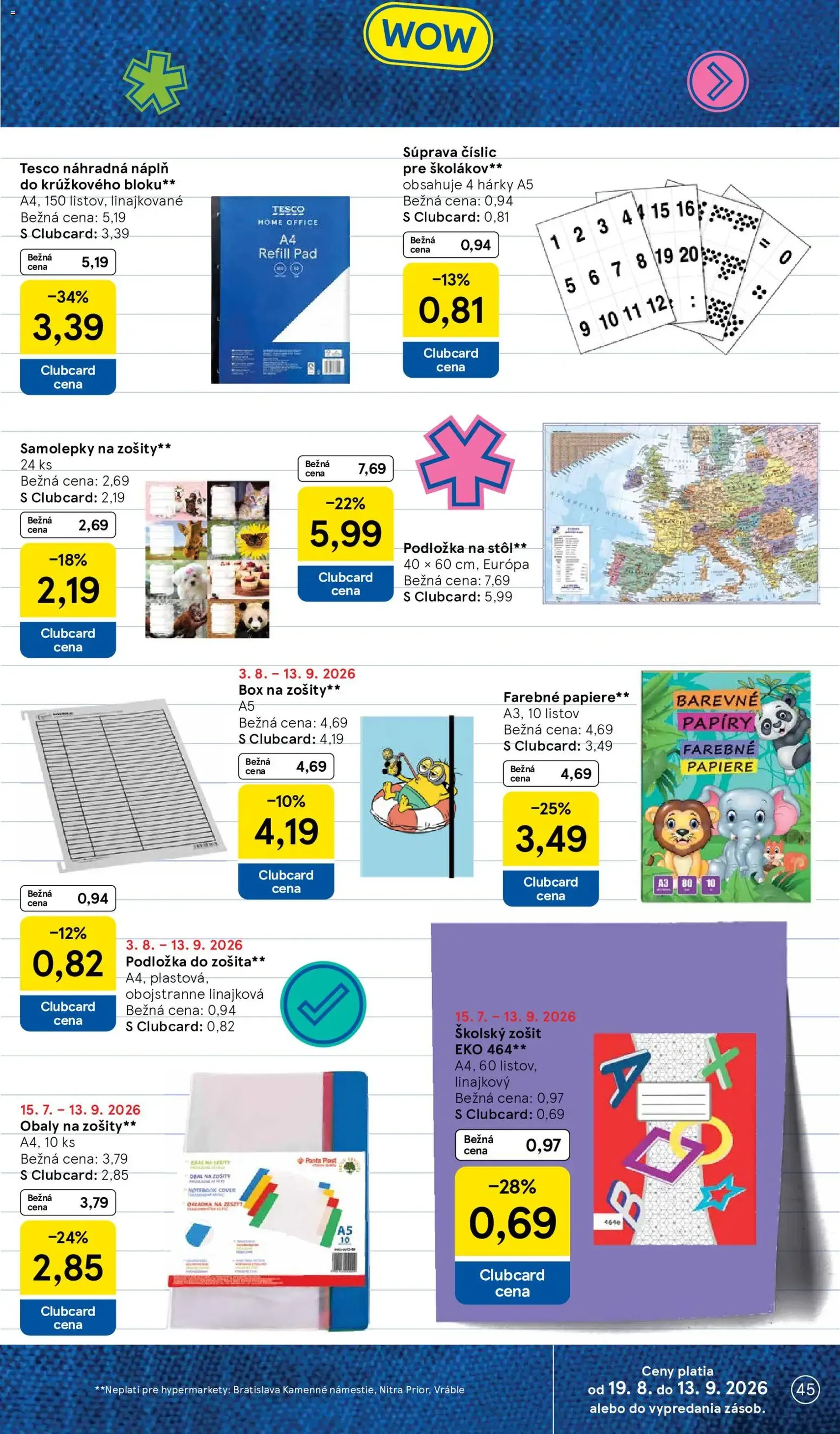Tesco Hypermarket - leták - platný leták od 19.08.2026 strana 45 z 50