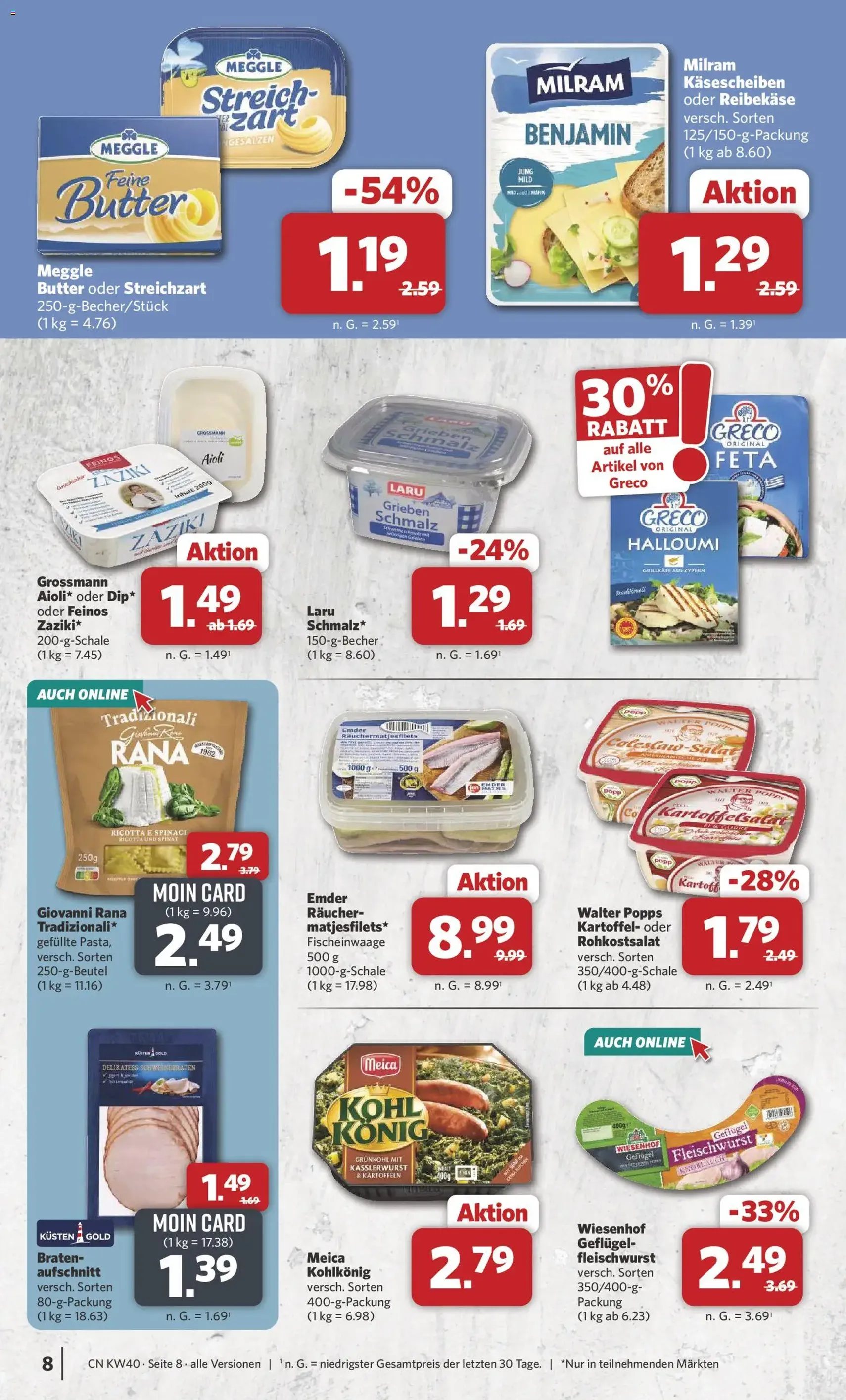 Combi Prospekt - Gültiger Prospekt ab 28.09.2026, Seite 8 von insgesamt 35