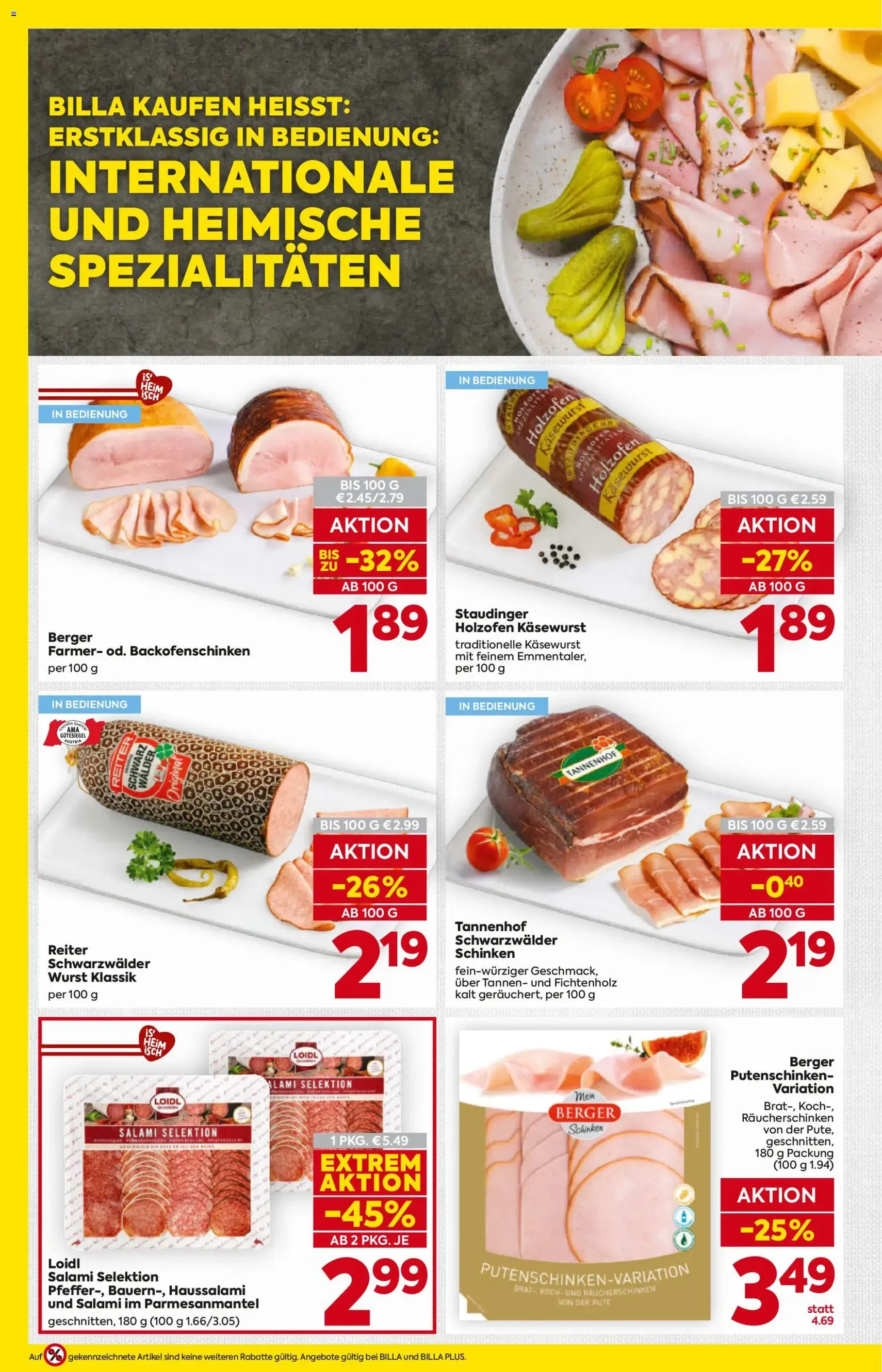 Billa Flugblatt - Gültiger Prospekt ab 22.10.2026, Seite 8 von insgesamt 20